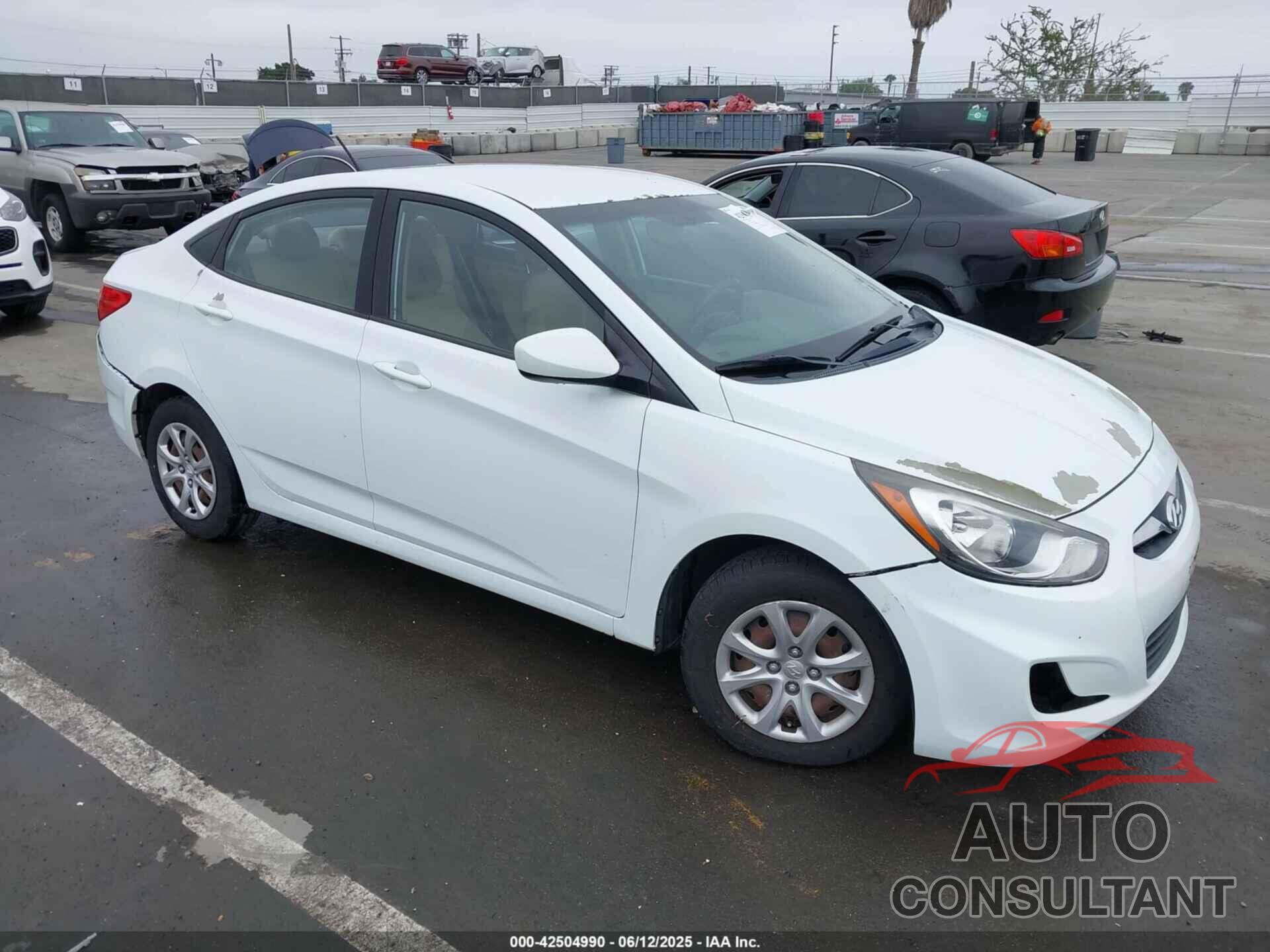 HYUNDAI ACCENT 2013 - KMHCT4AE9DU412398