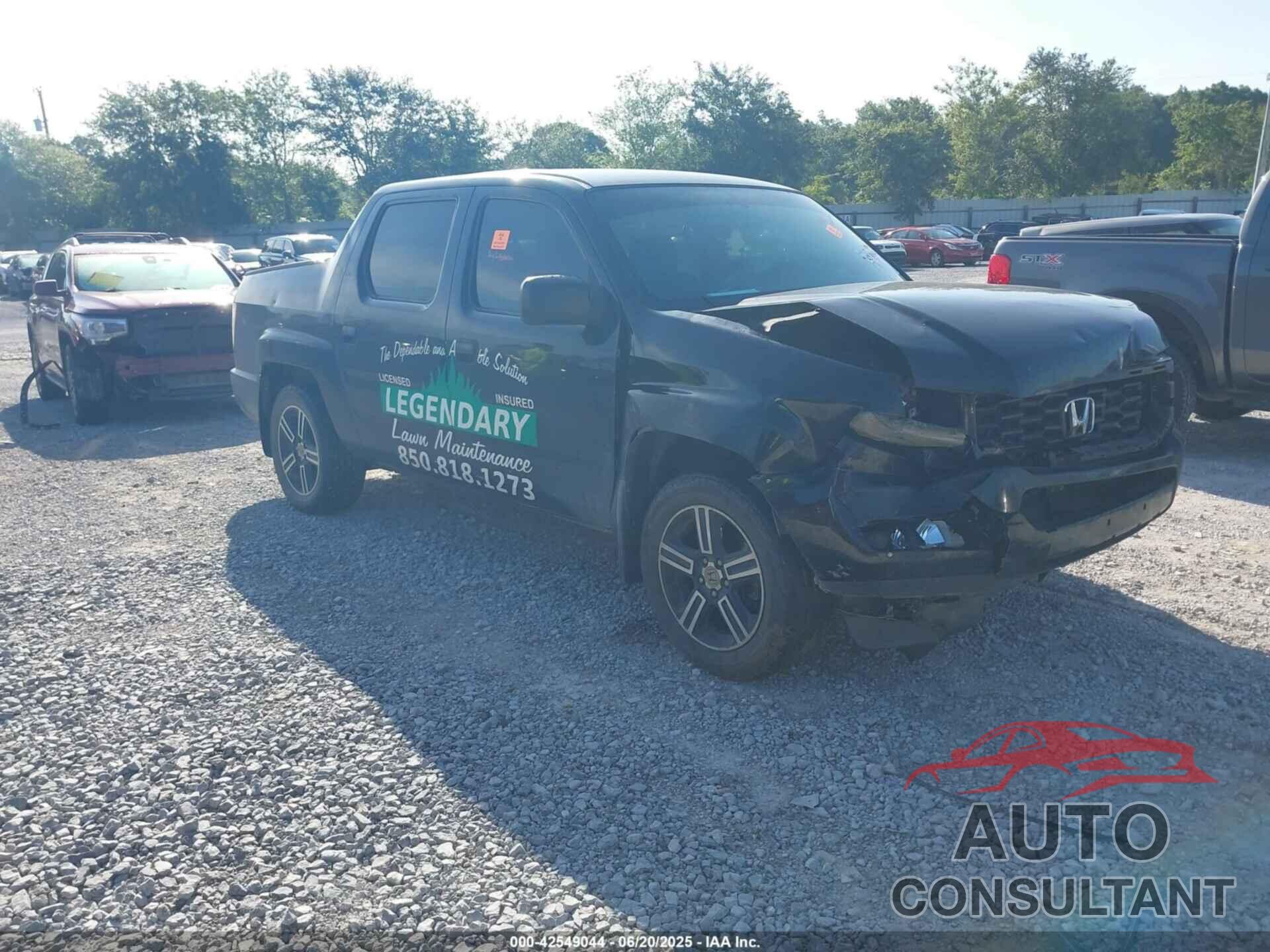 HONDA RIDGELINE 2014 - 5FPYK1F77EB005980