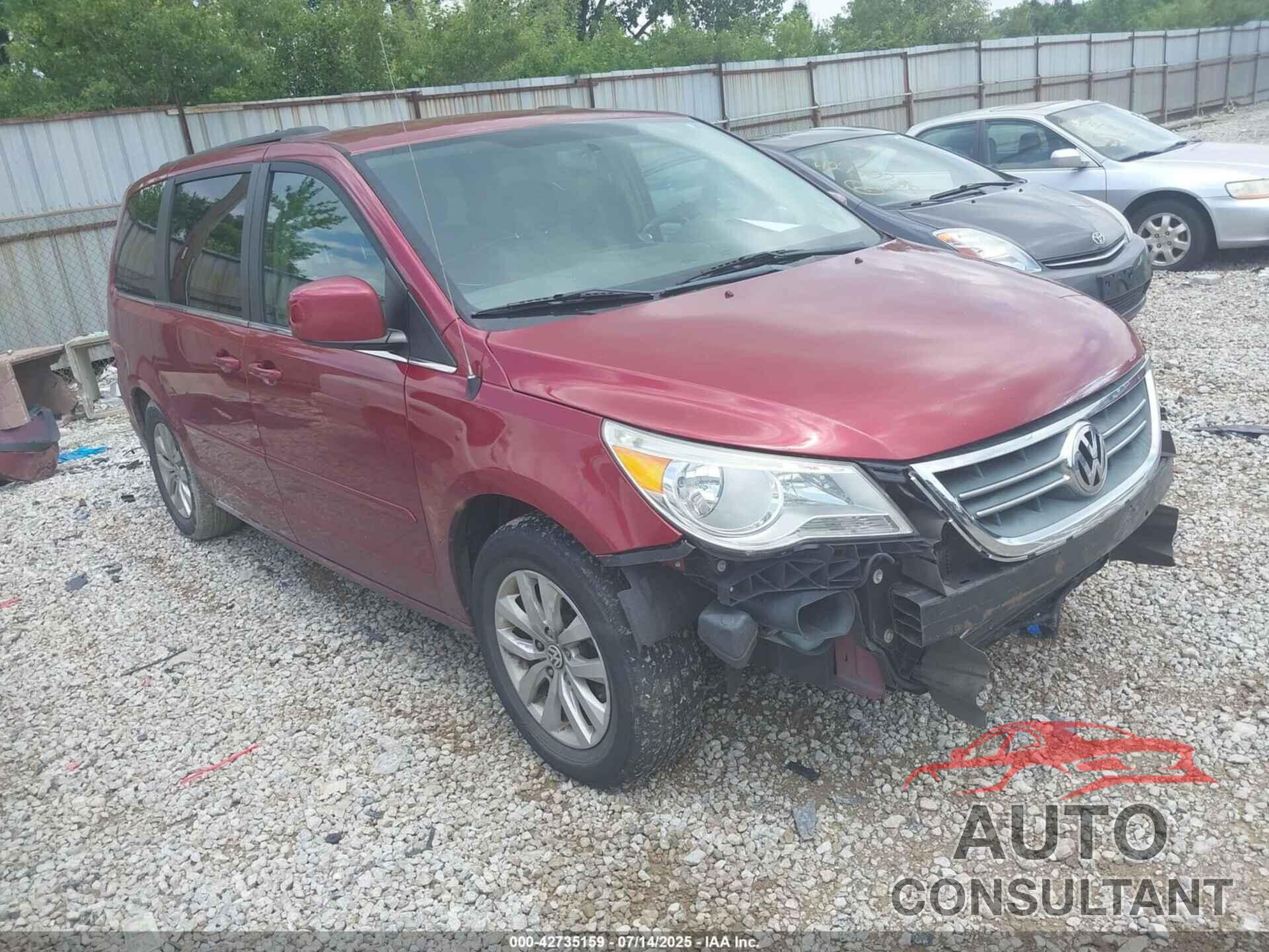 VOLKSWAGEN ROUTAN 2012 - 2C4RVABG9CR293836