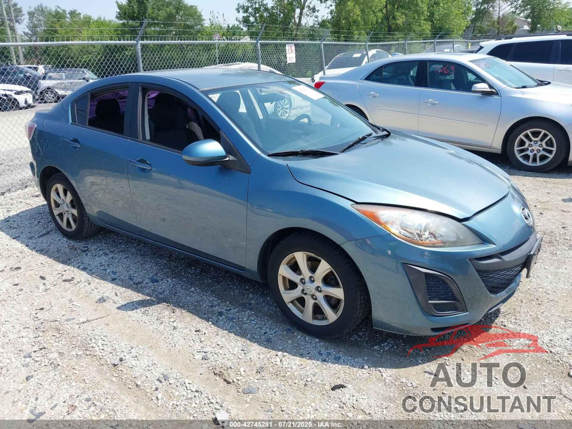 MAZDA MAZDA3 2011 - JM1BL1VF0B1487507