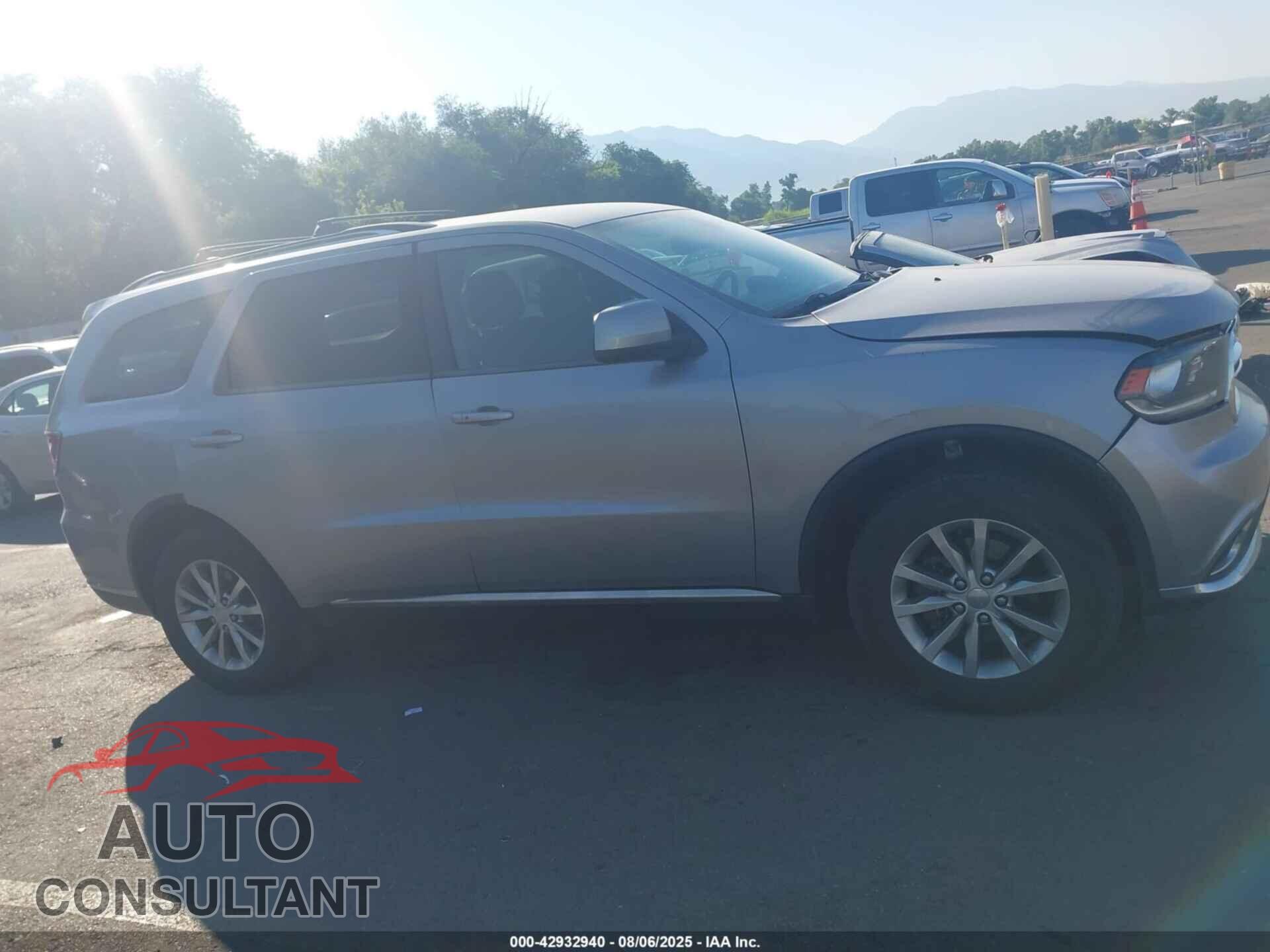 DODGE DURANGO 2017 - 1C4RDJAG3HC936850