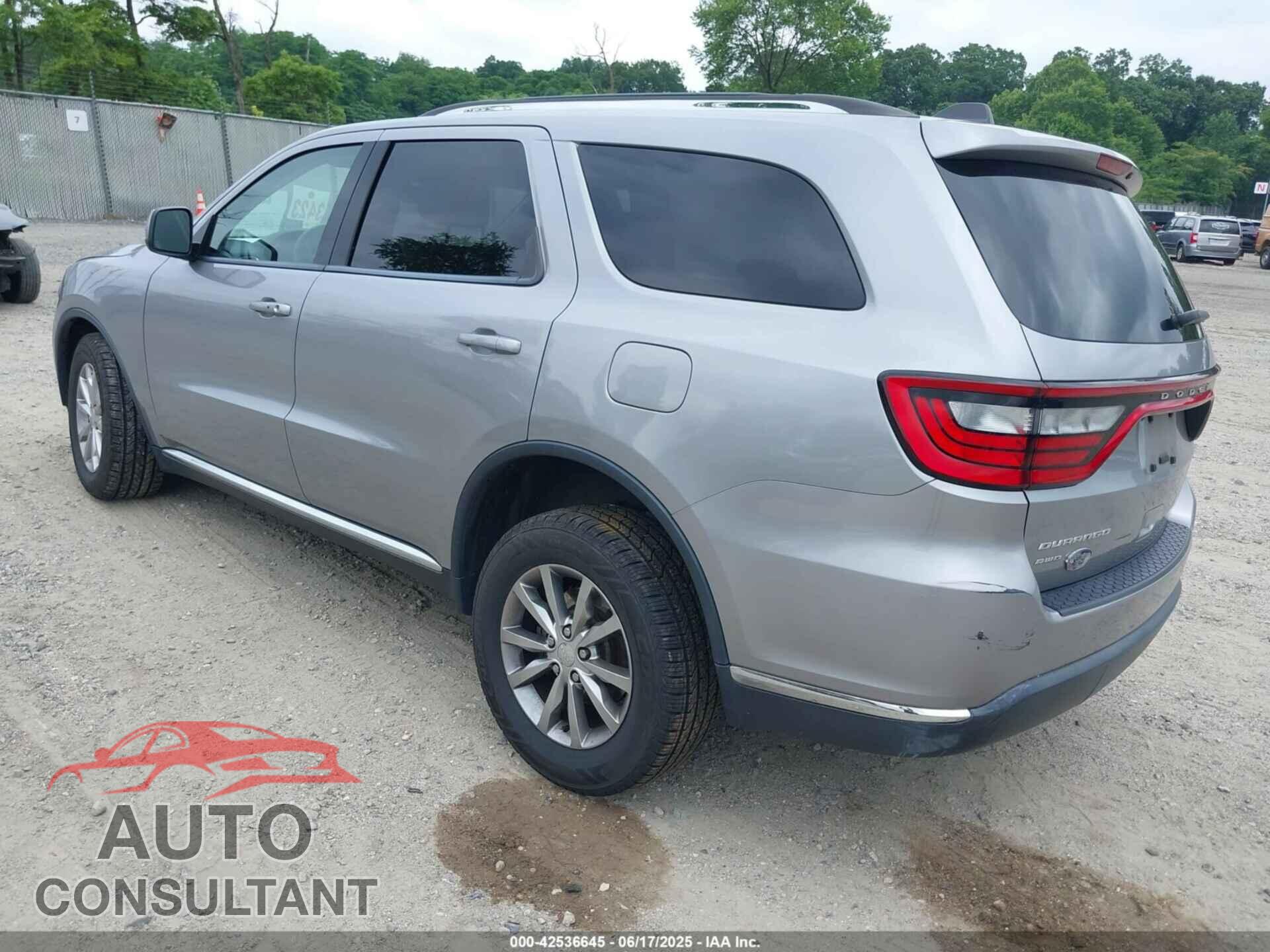 DODGE DURANGO 2017 - 1C4RDJAG5HC799457