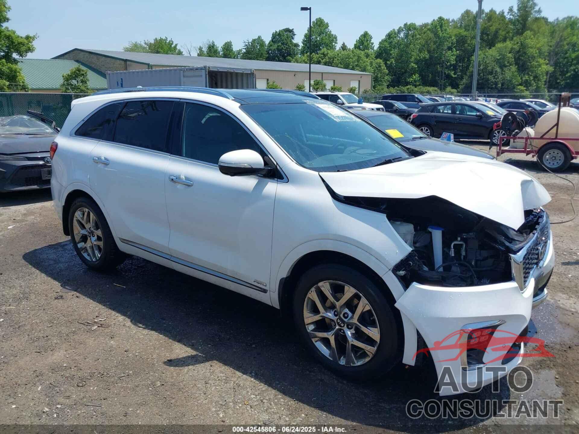 KIA SORENTO 2019 - 5XYPKDA53KG536707