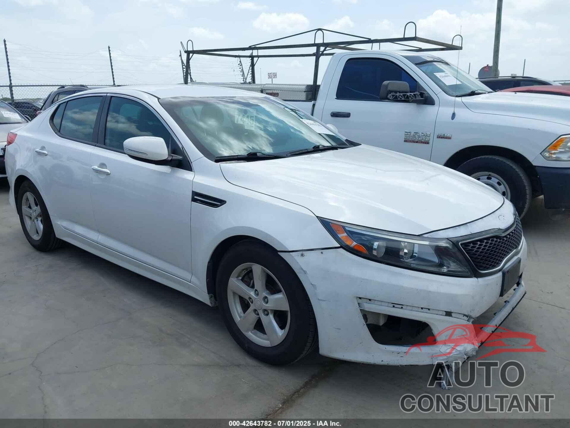 KIA OPTIMA 2015 - KNAGM4A77F5645145