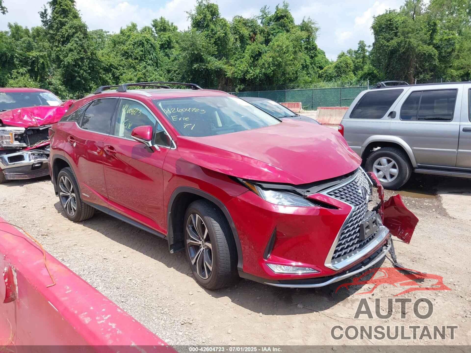 LEXUS RX 450H 2022 - 2T2HGMDA0NC090560
