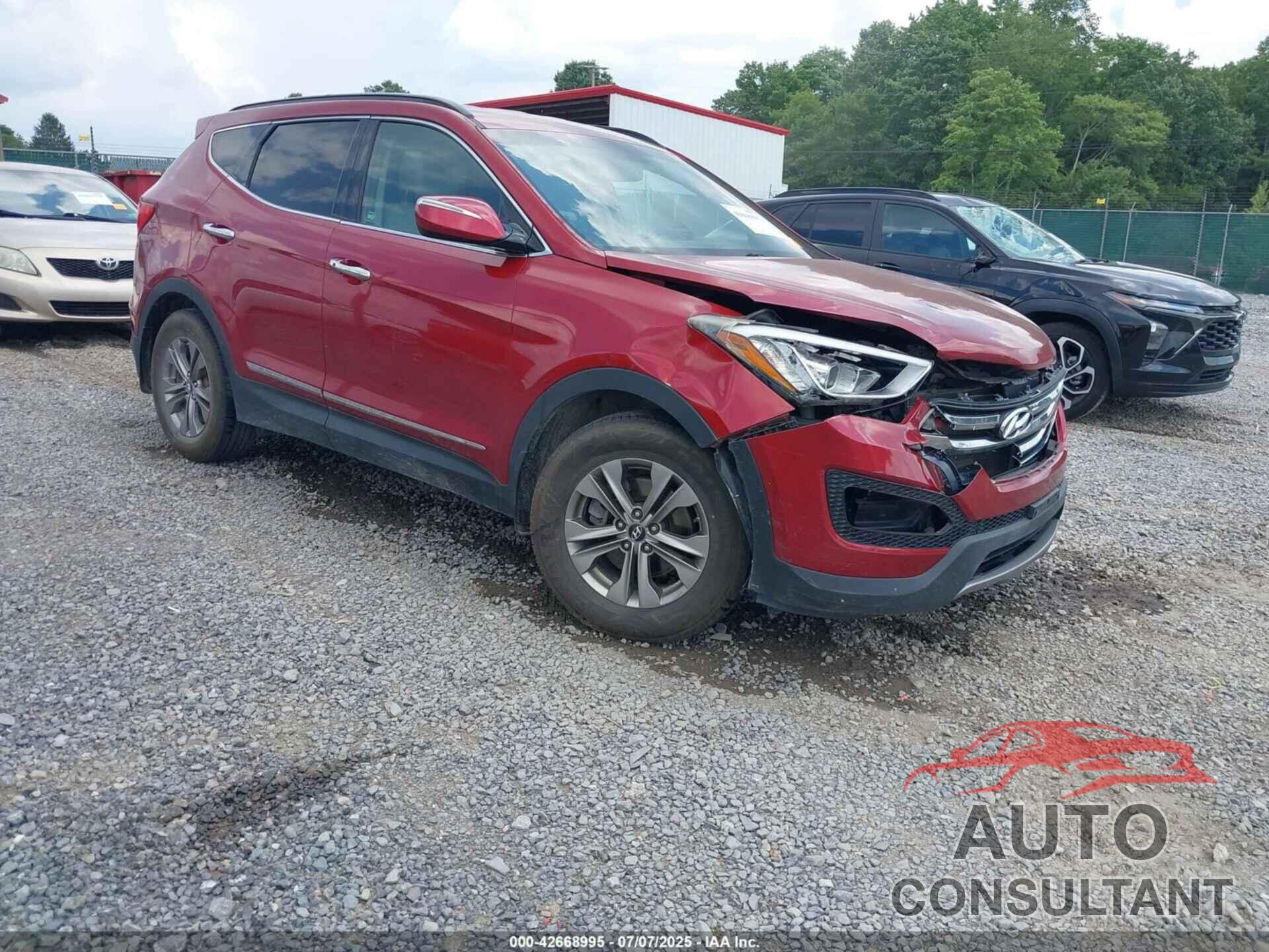 HYUNDAI SANTA FE SPORT 2014 - 5XYZUDLB7EG154156