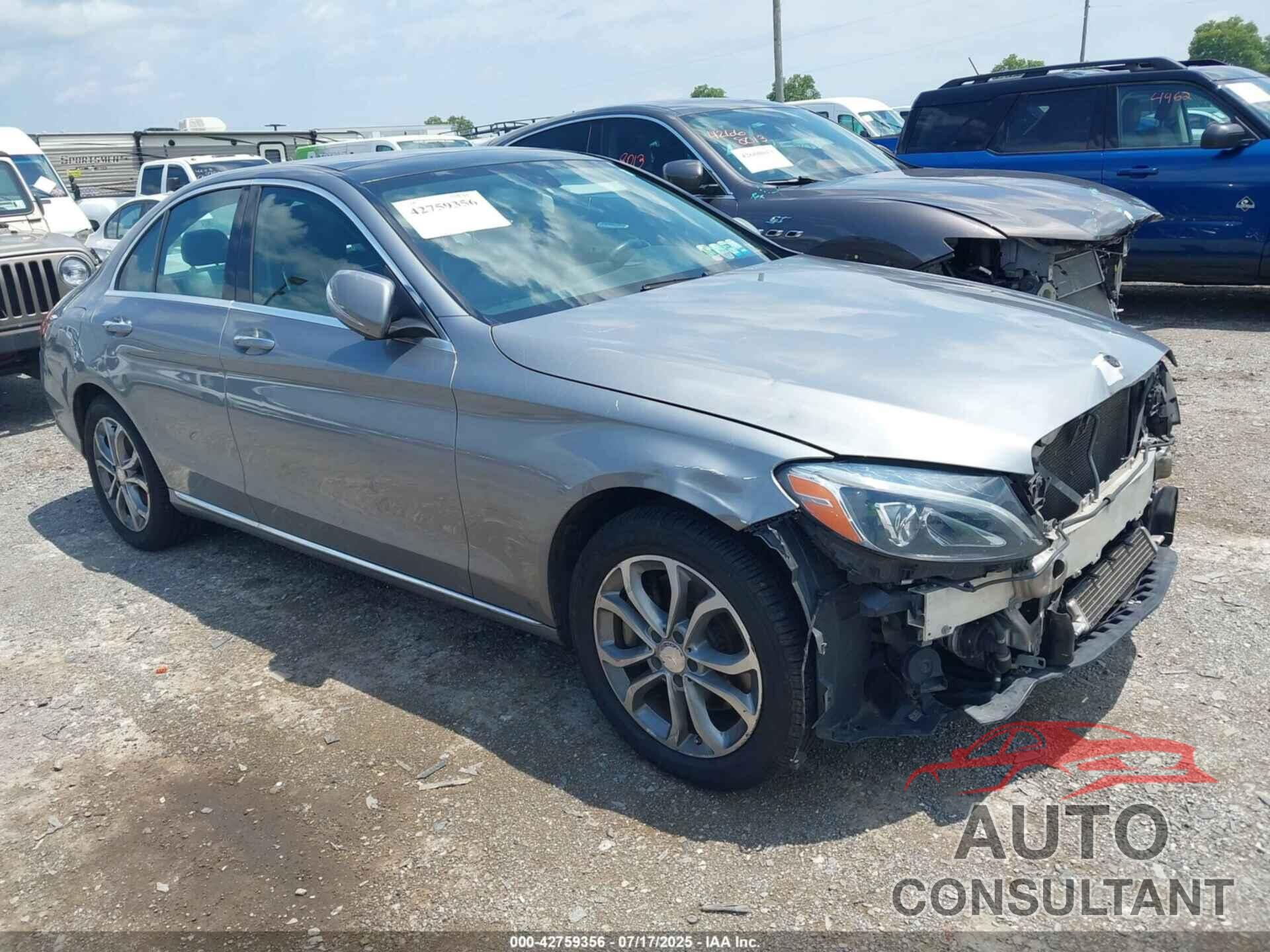 MERCEDES-BENZ C 300 2015 - 55SWF4KB3FU027619