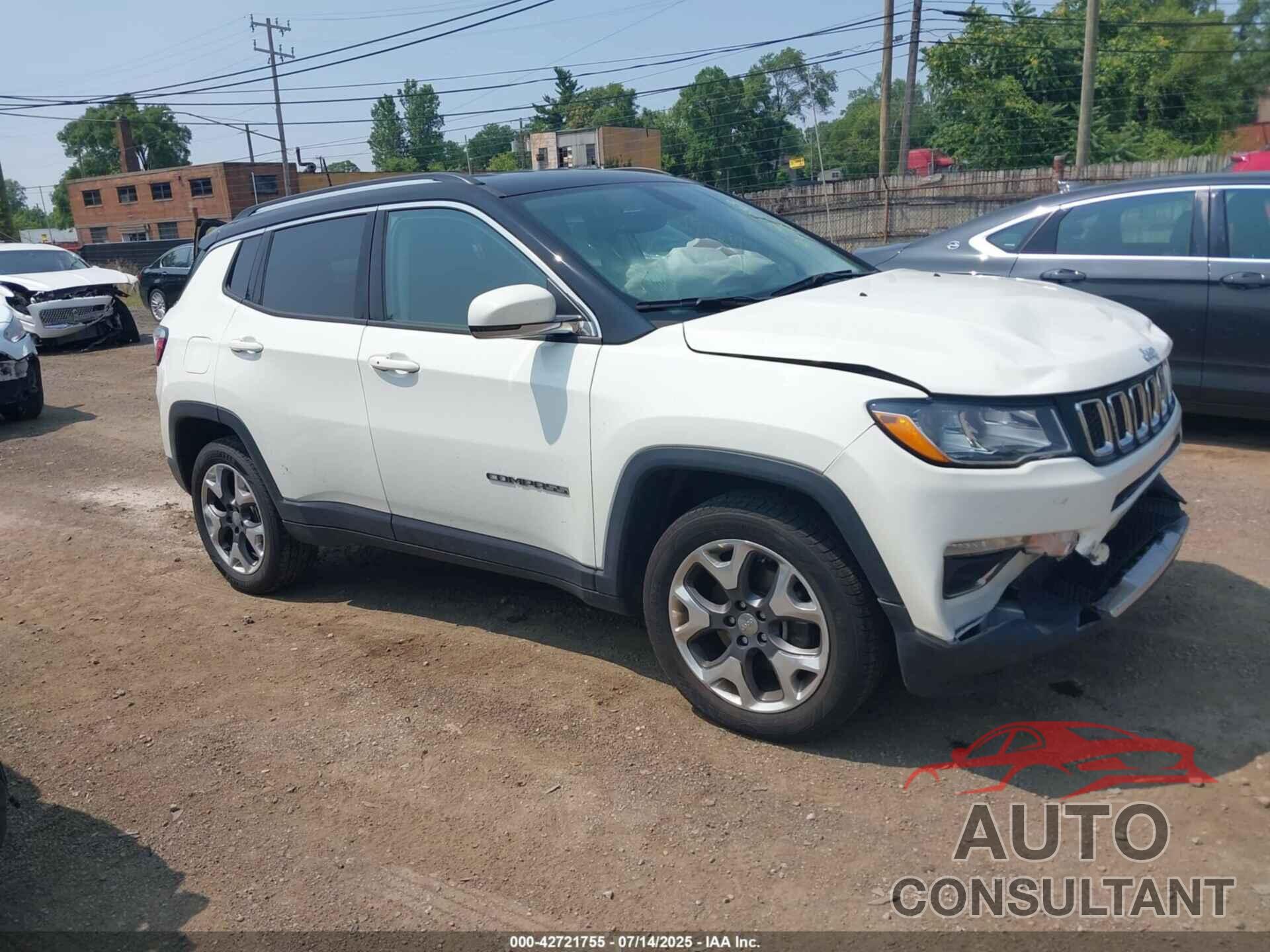 JEEP COMPASS 2019 - 3C4NJDCB7KT827166