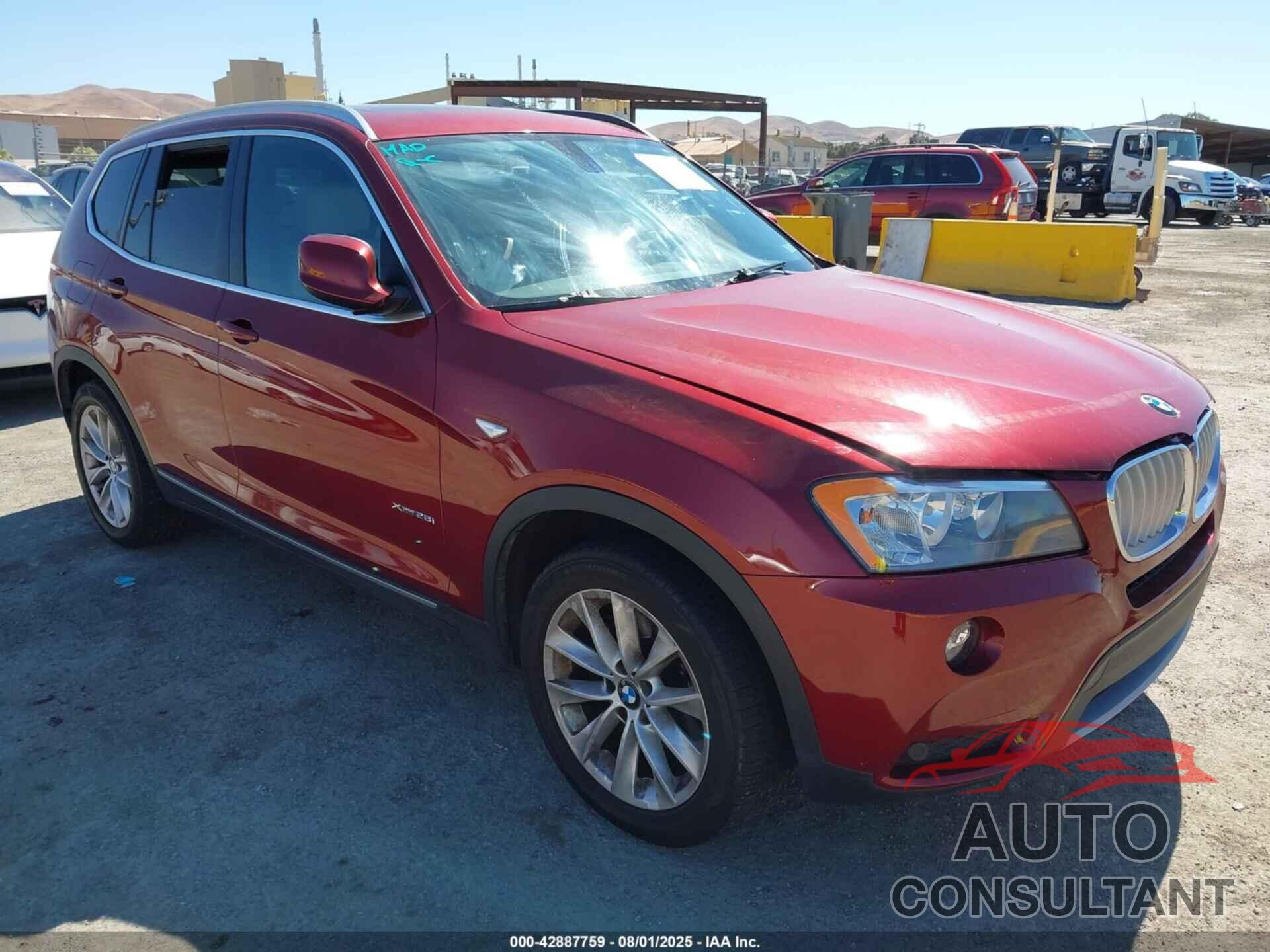 BMW X3 2013 - 5UXWX9C52D0D03662