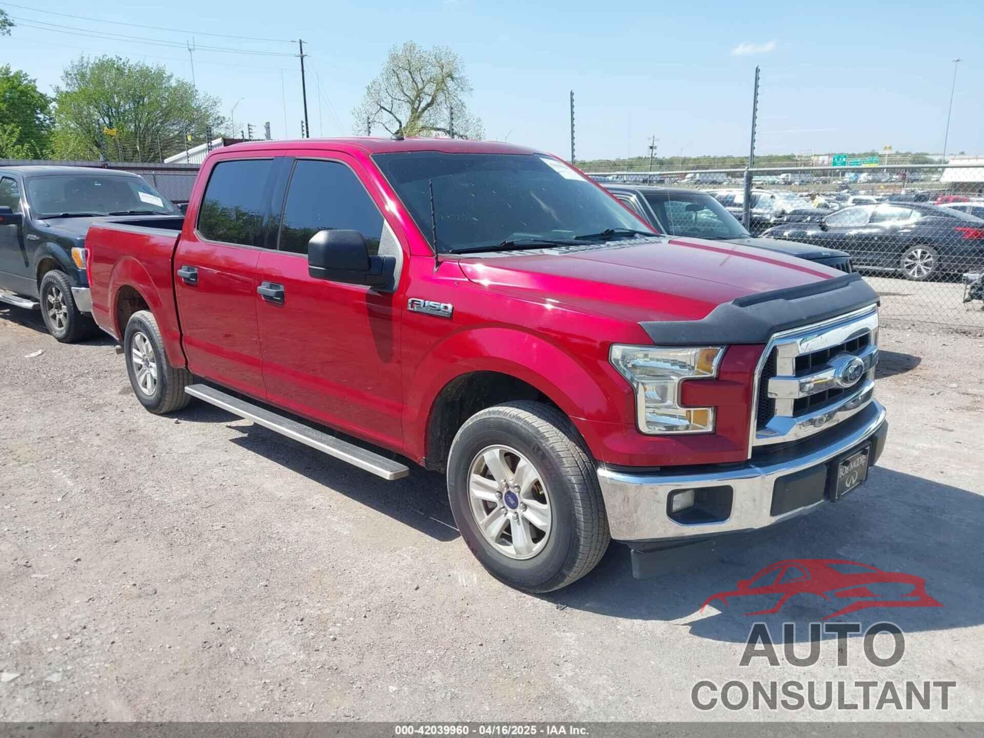 FORD F-150 2017 - 1FTEW1C87HFA11937