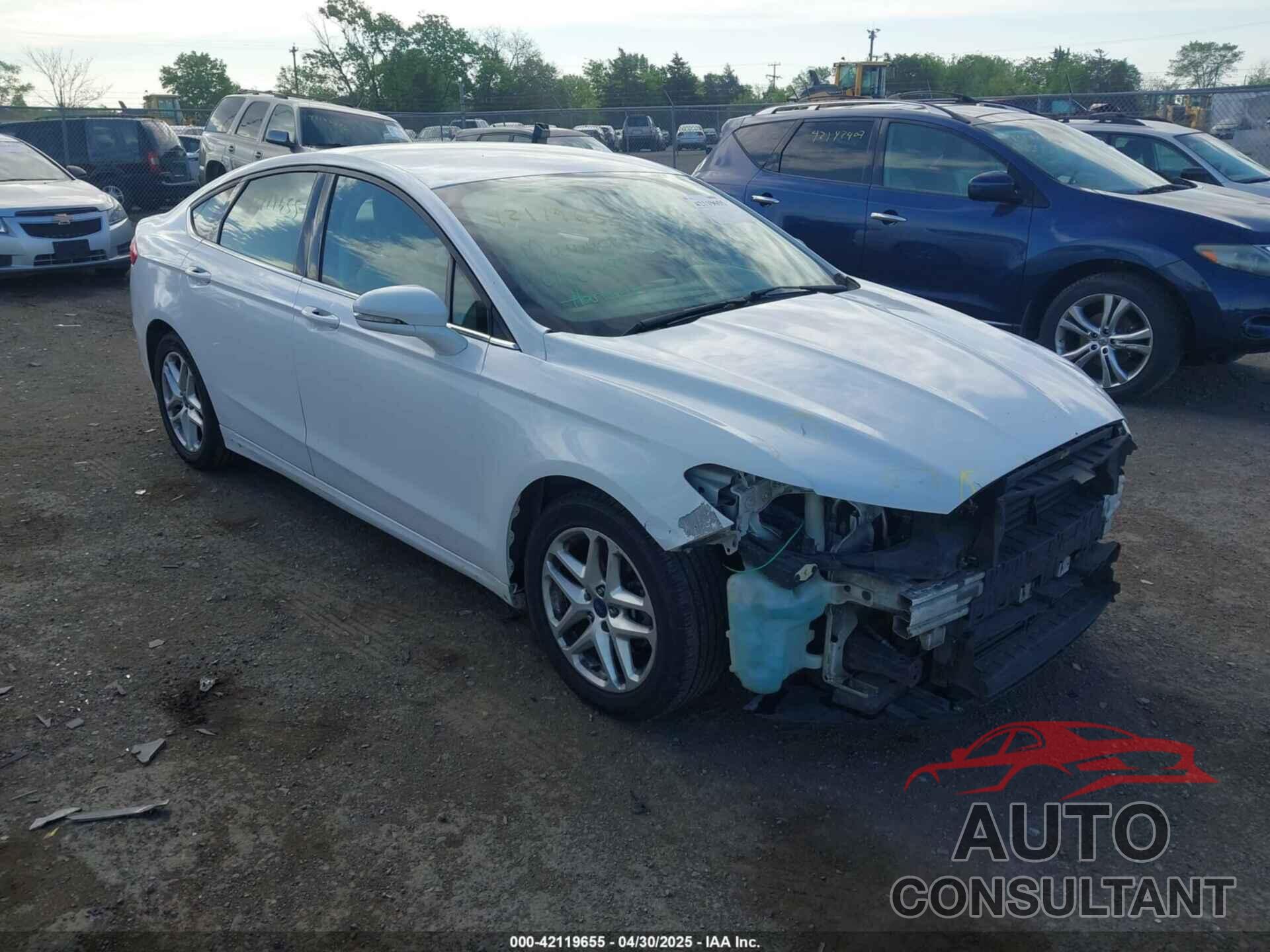 FORD FUSION 2013 - 3FA6P0H73DR382057