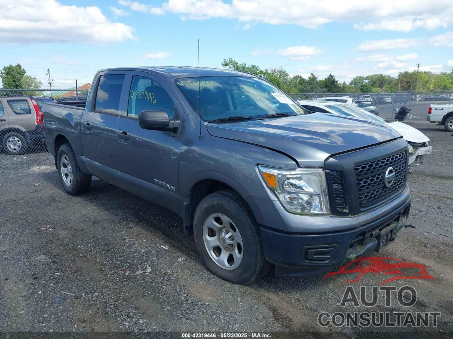 NISSAN TITAN 2017 - 1N6AA1EJ0HN552876