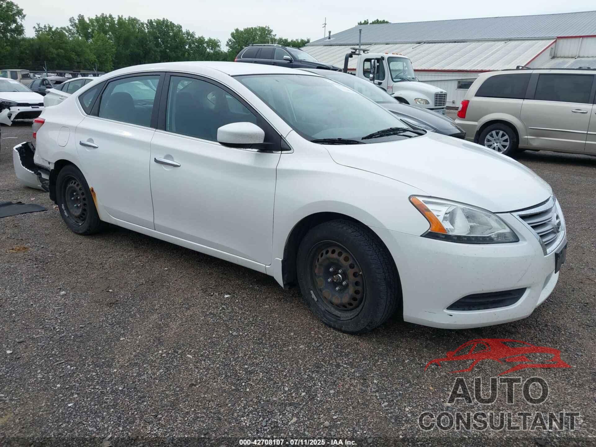 NISSAN SENTRA 2013 - 3N1AB7AP3DL781112