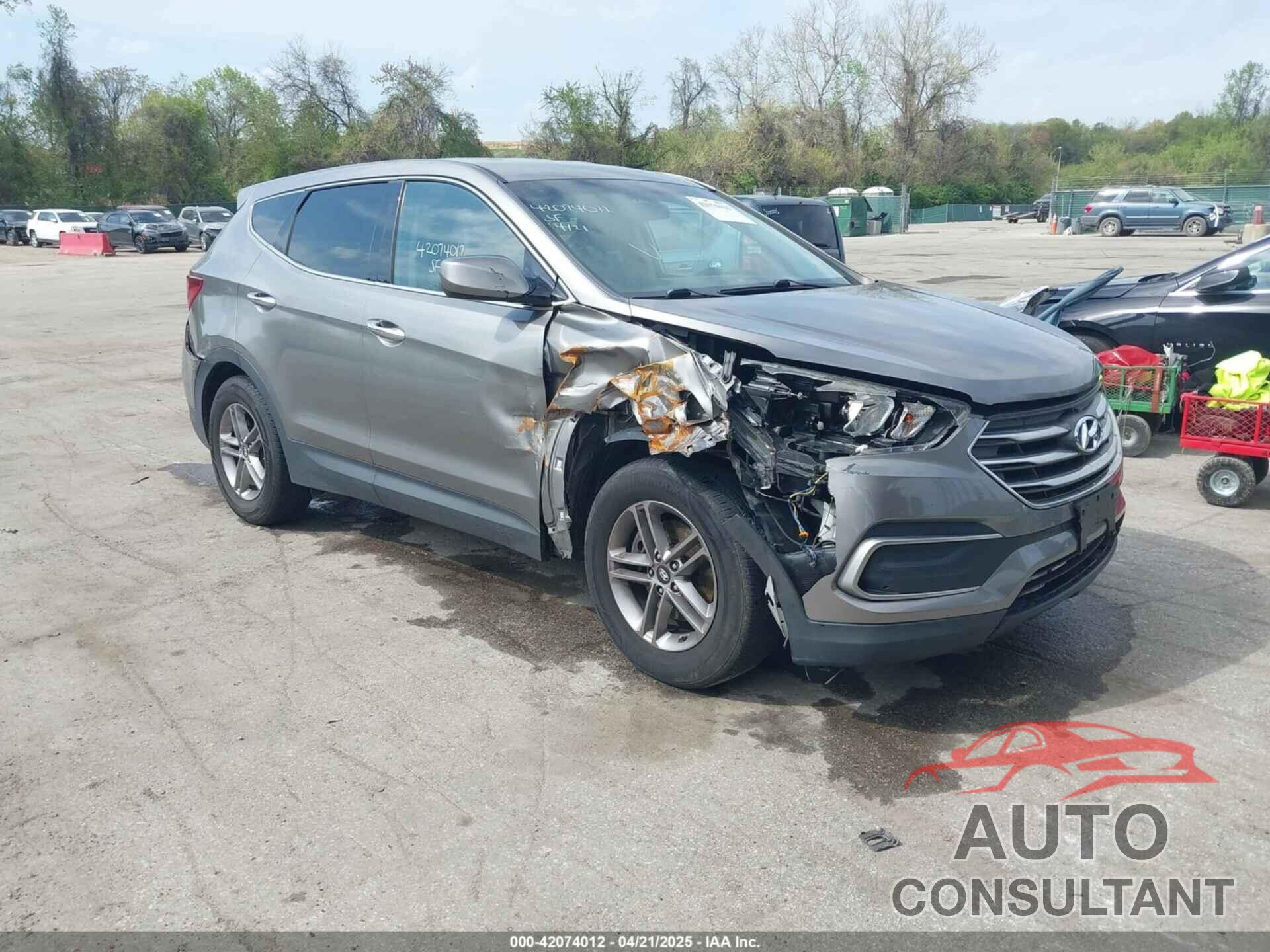 HYUNDAI SANTA FE SPORT 2018 - 5XYZTDLB7JG541626