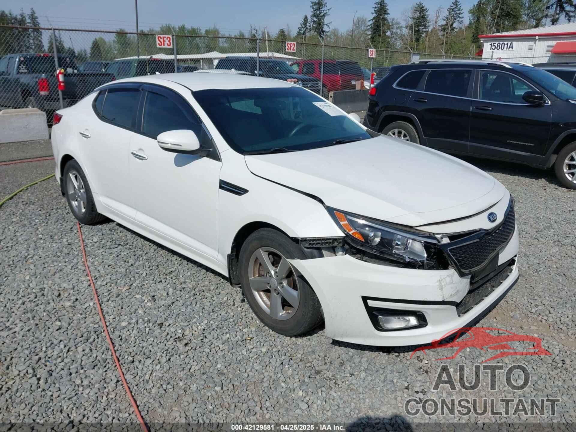 KIA OPTIMA 2014 - 5XXGM4A79EG311857