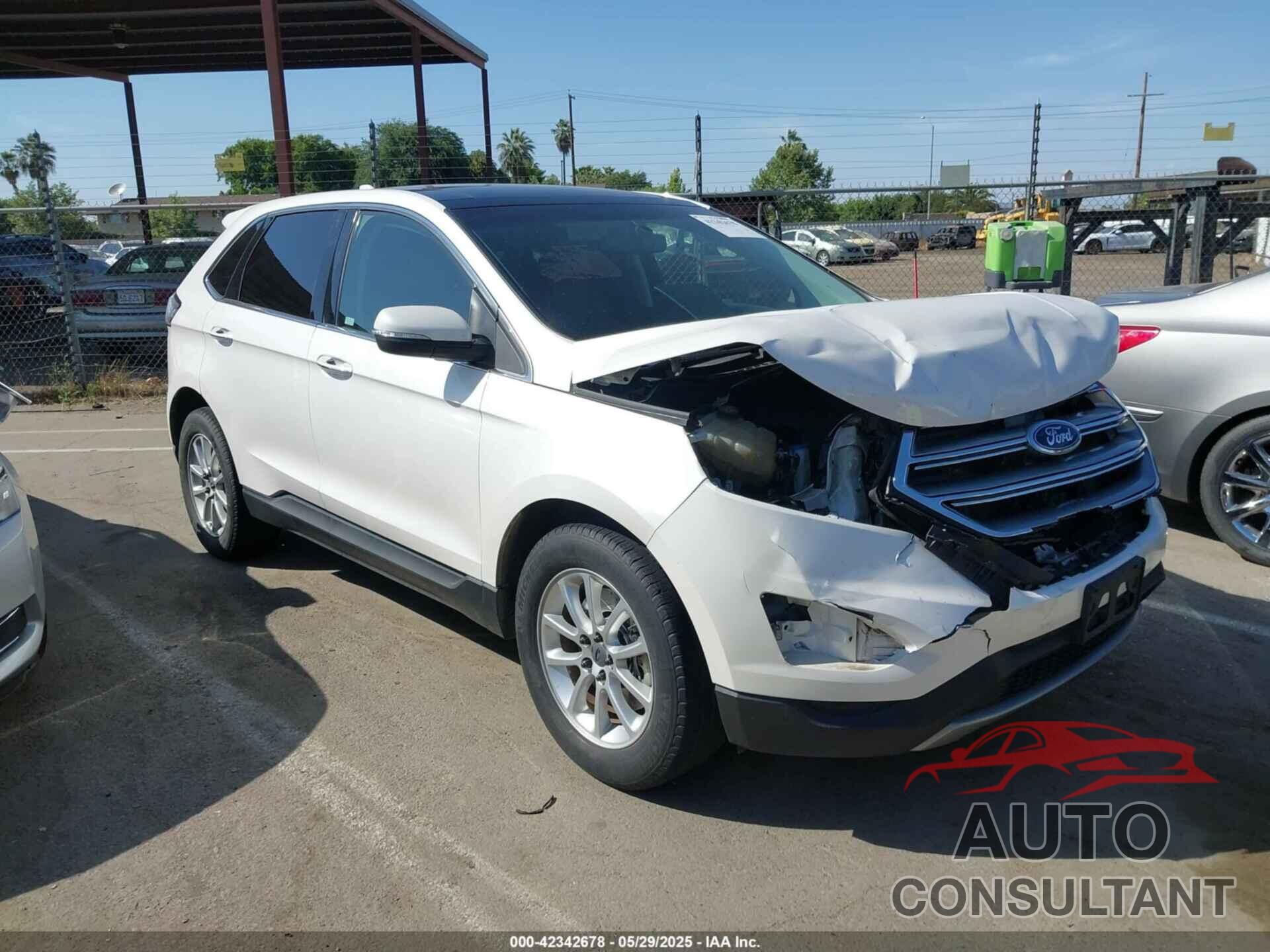 FORD EDGE 2017 - 2FMPK4K94HBC27158