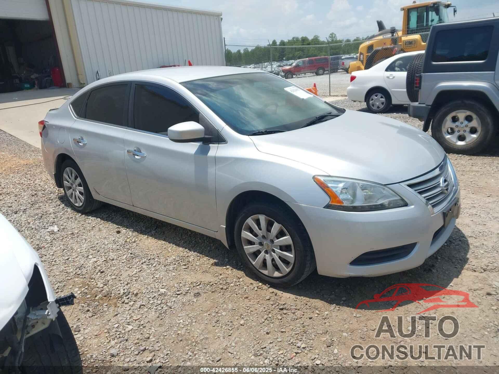 NISSAN SENTRA 2014 - 3N1AB7AP2EL614659