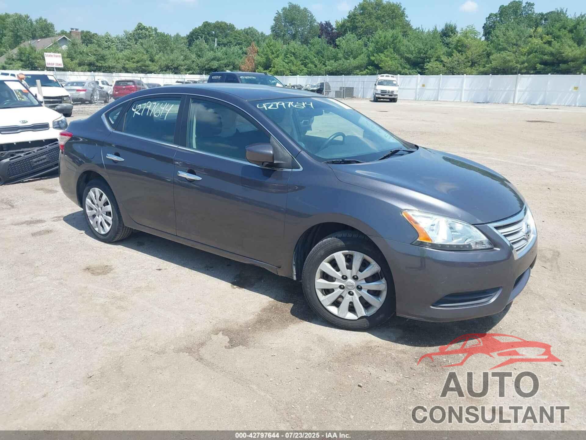 NISSAN SENTRA 2014 - 3N1AB7AP5EY331403