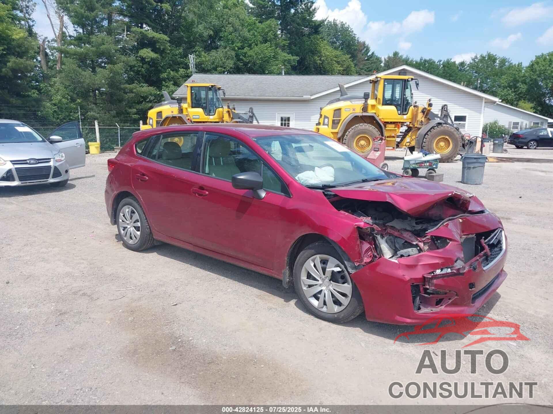 SUBARU IMPREZA 2018 - 4S3GTAA69J3703255