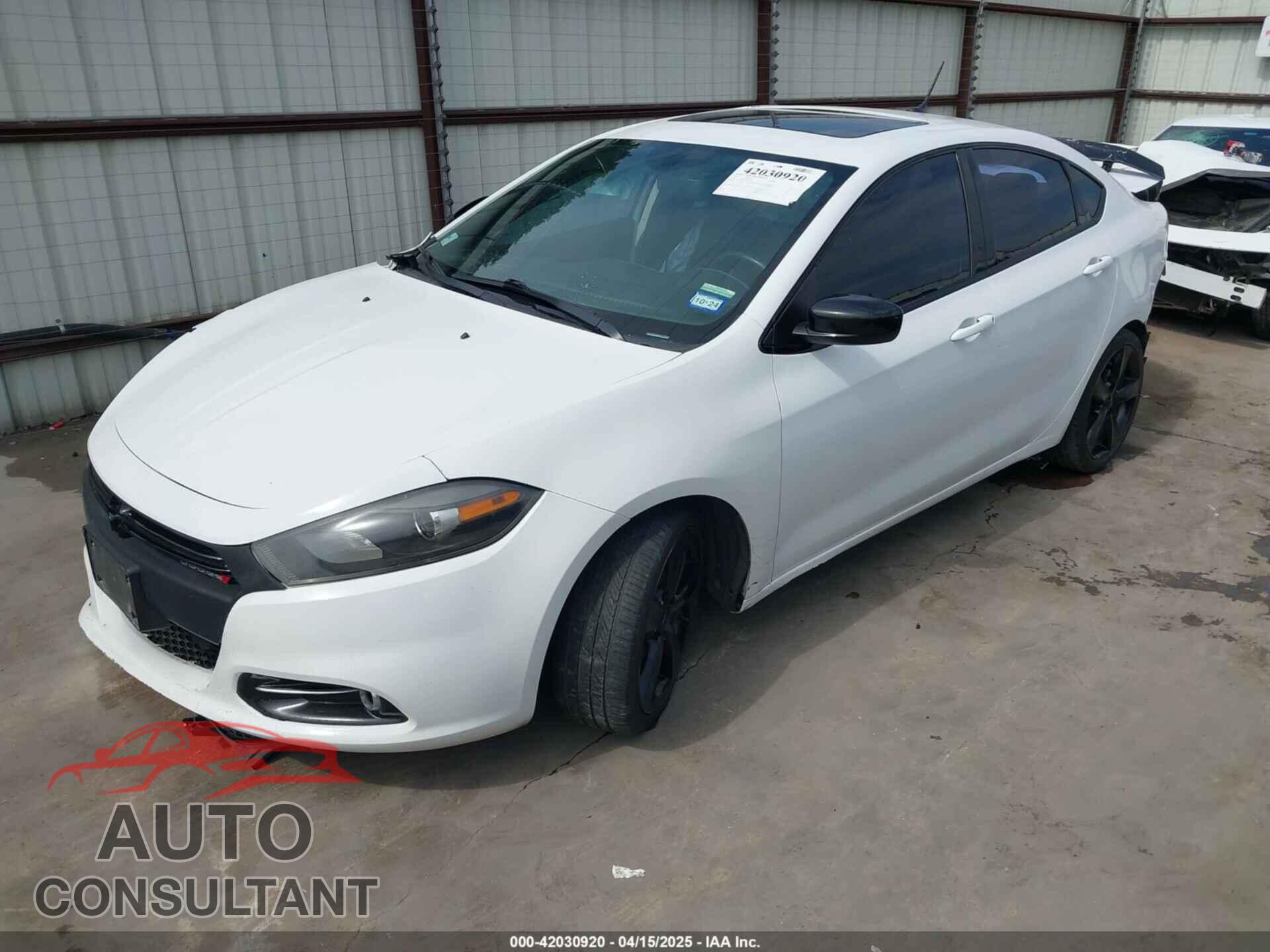 DODGE DART 2014 - 1C3CDFBB1ED866328