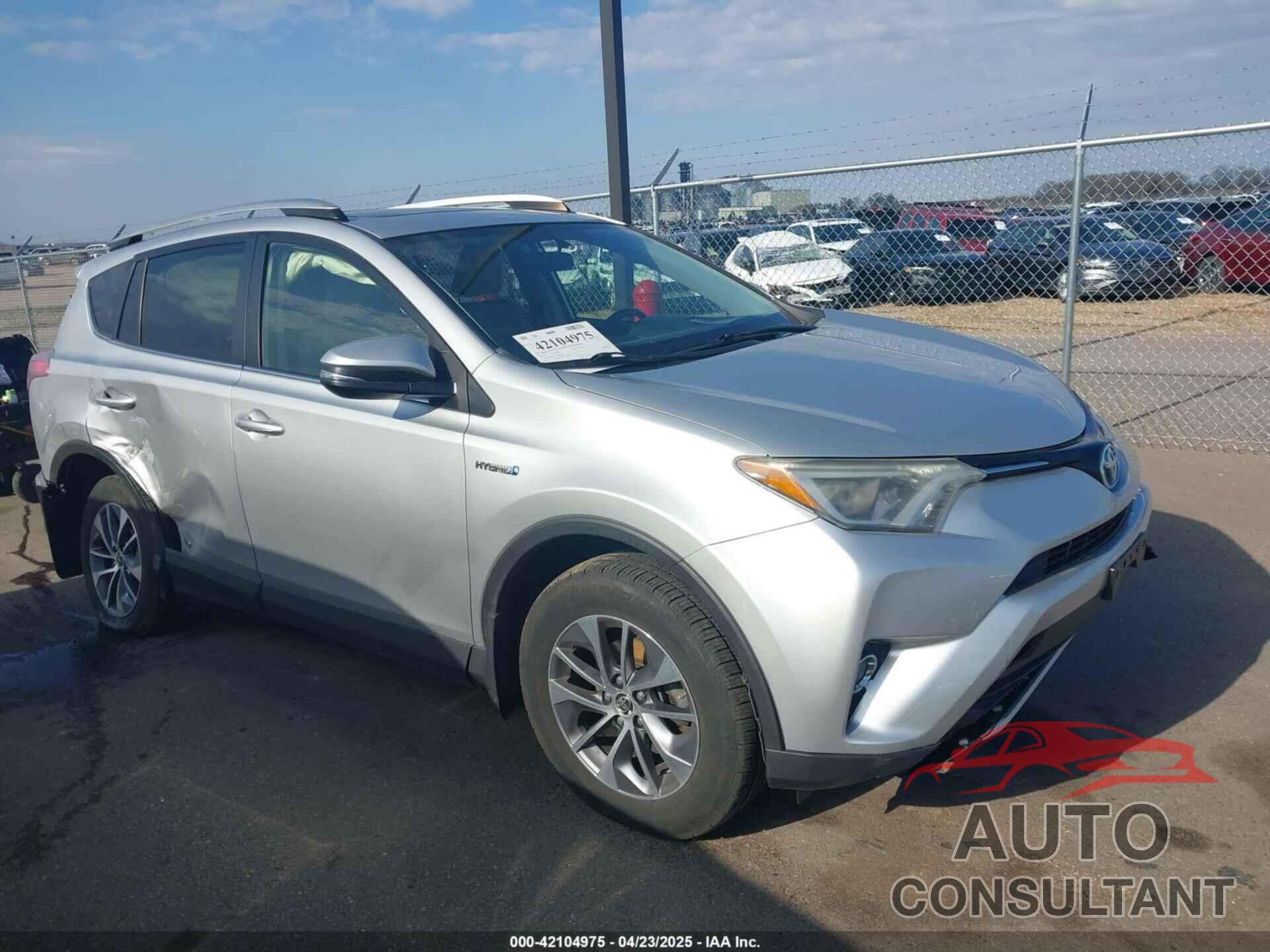 TOYOTA RAV4 HYBRID 2016 - JTMRJREV5GD006490