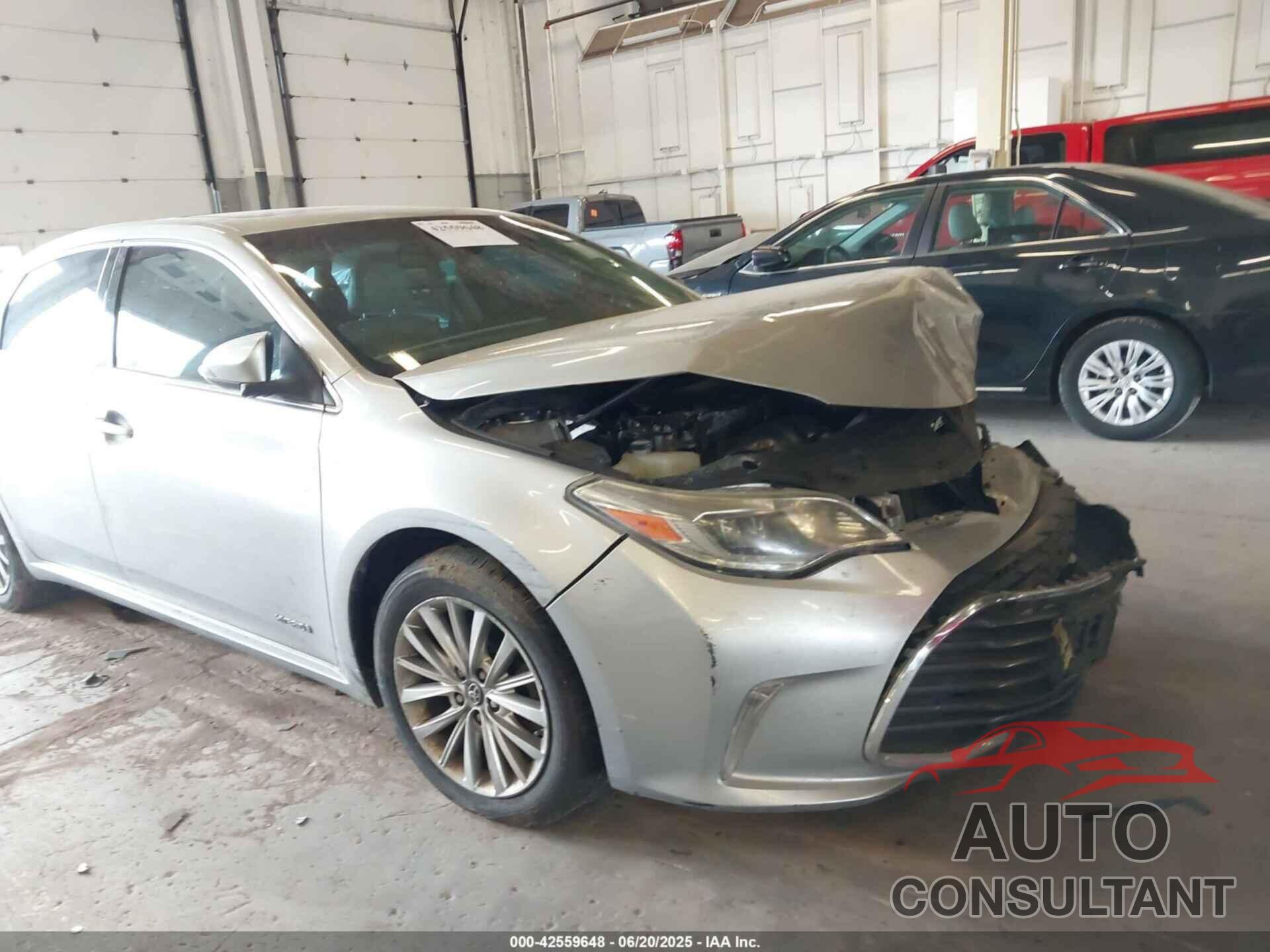 TOYOTA AVALON HYBRID 2017 - 4T1BD1EB6HU058952
