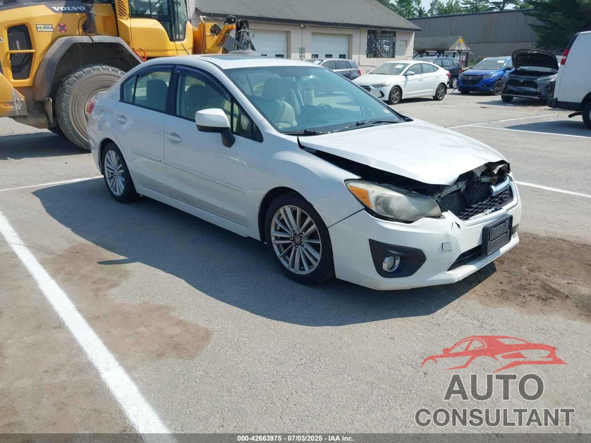 SUBARU IMPREZA 2012 - JF1GJAD69CH024079