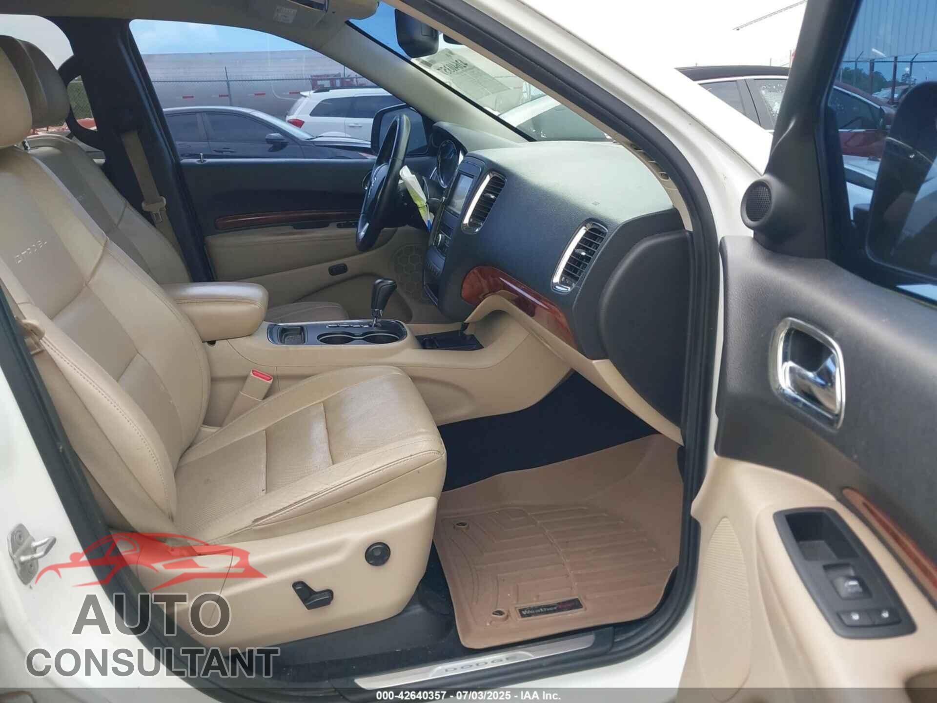 DODGE DURANGO 2013 - 1C4SDHET2DC637412