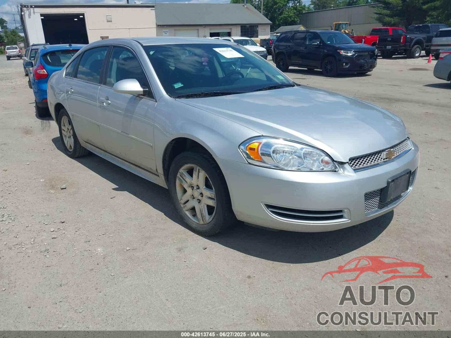 CHEVROLET IMPALA 2012 - 2G1WG5E35C1293353