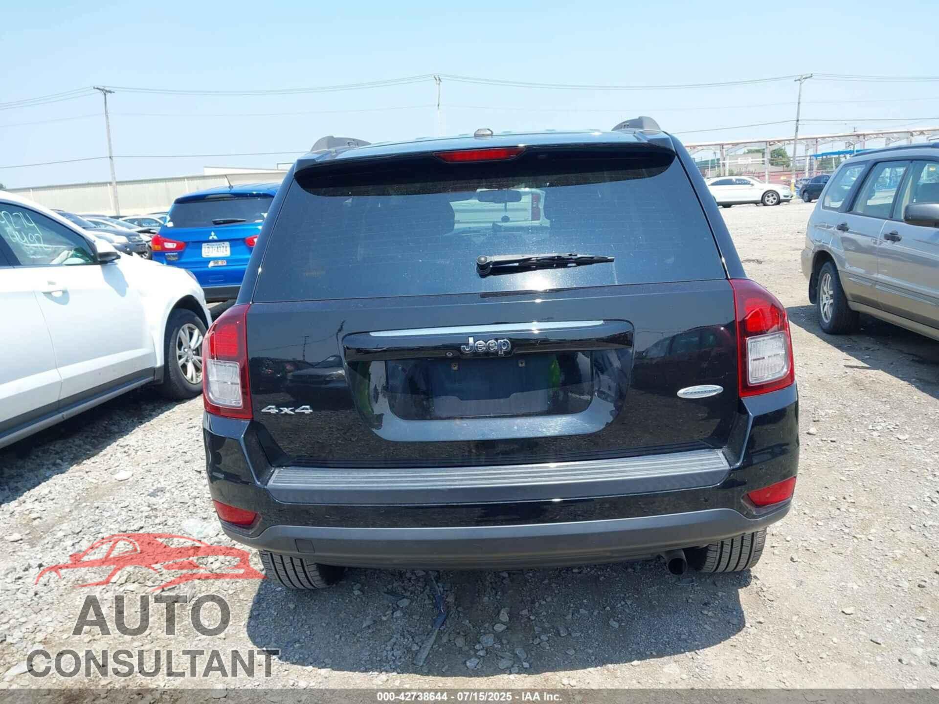 JEEP COMPASS 2017 - 1C4NJDEB7HD205288