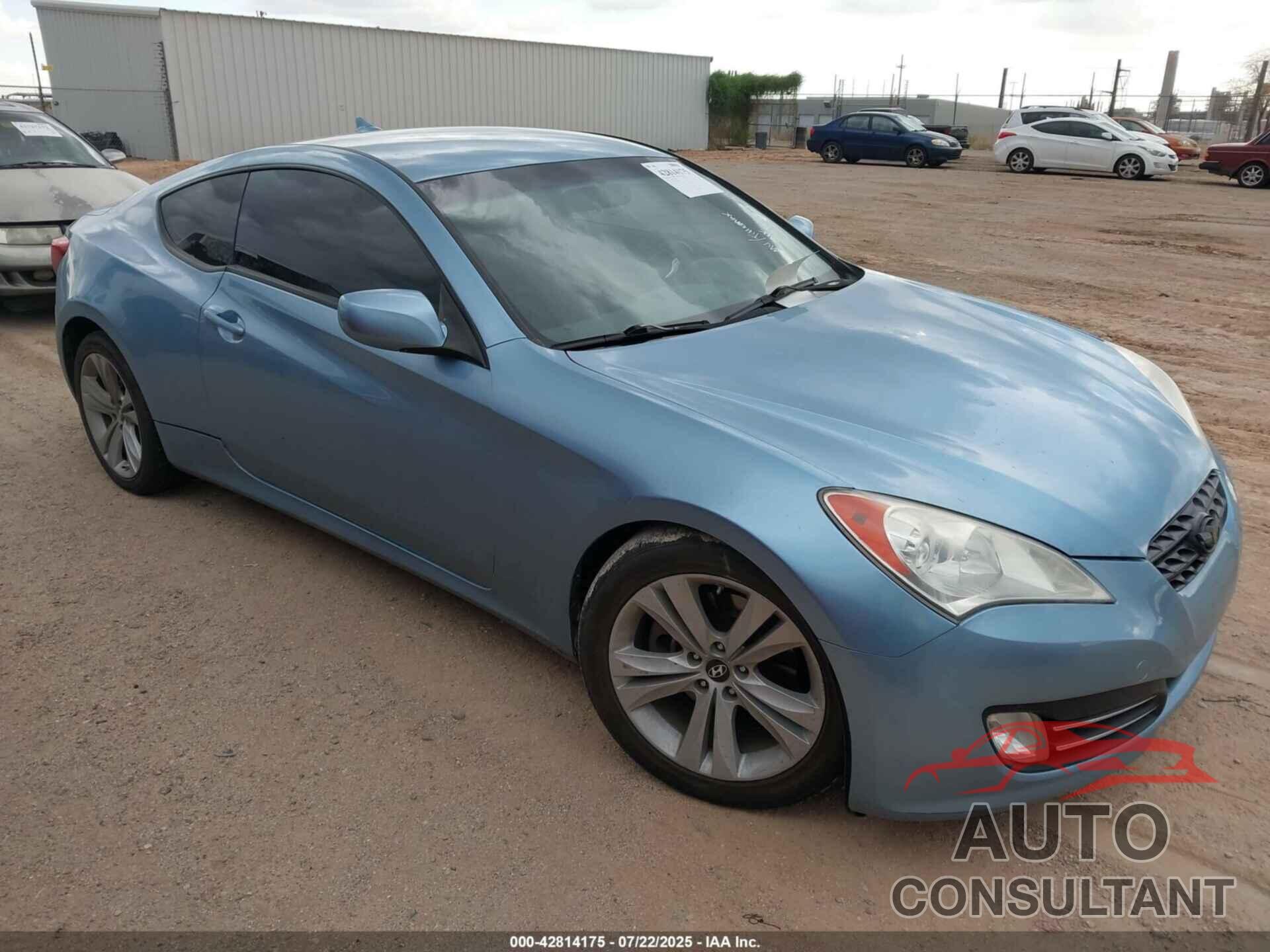 HYUNDAI GENESIS 2010 - KMHHT6KD0AU028609