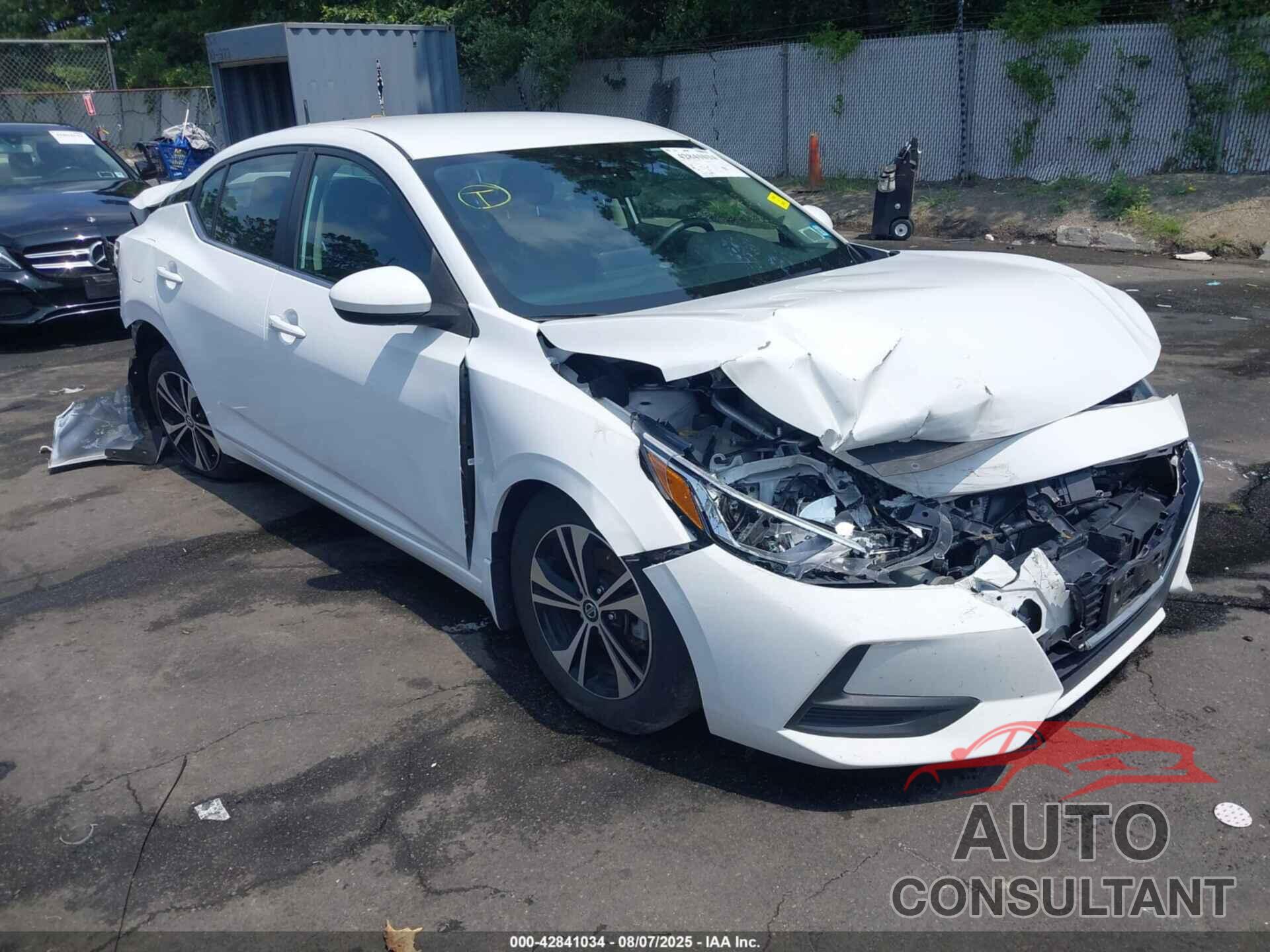 NISSAN SENTRA 2022 - 3N1AB8CV6NY208582