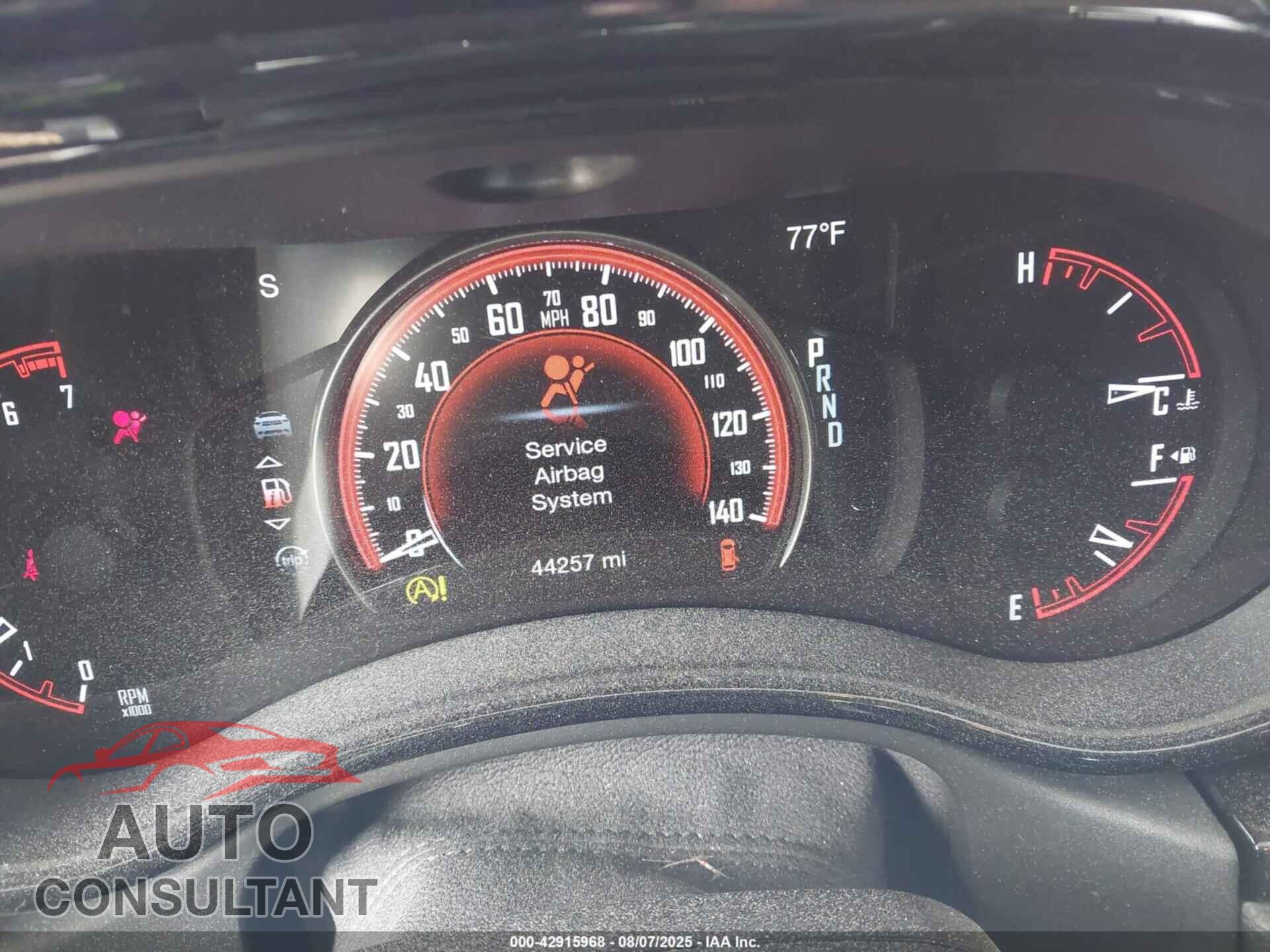DODGE DURANGO 2022 - 1C4RDJFG5NC132425