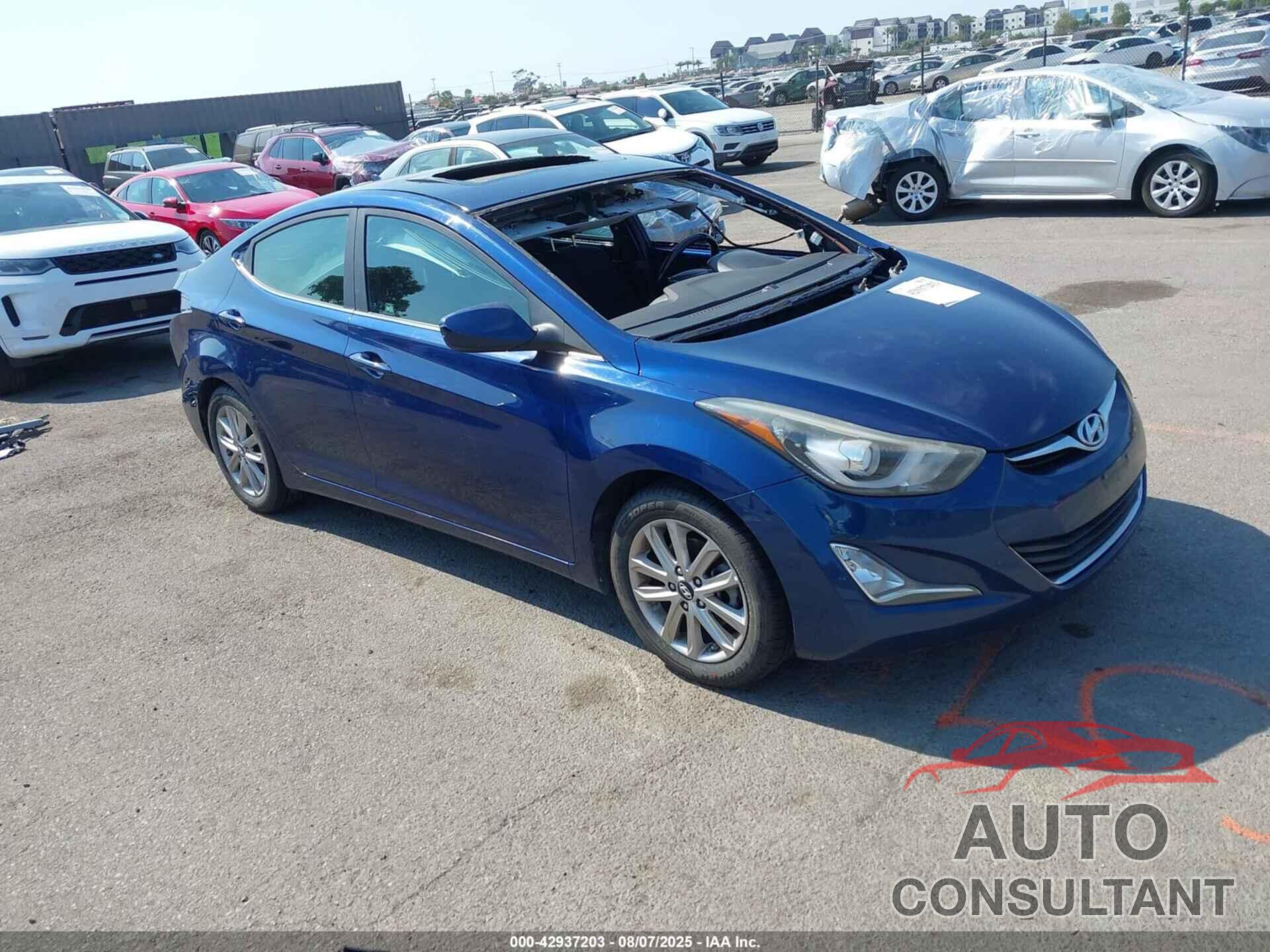 HYUNDAI ELANTRA 2015 - 5NPDH4AE8FH547458