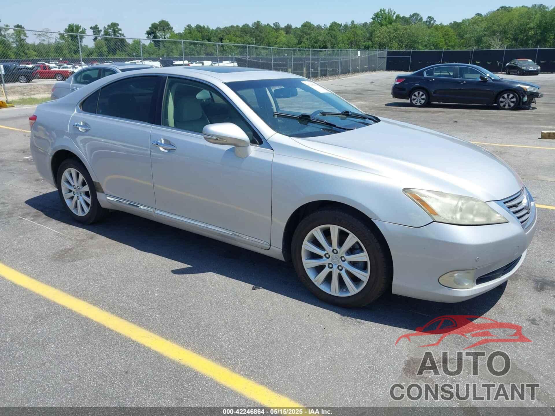LEXUS ES 350 2012 - JTHBK1EGXC2511513