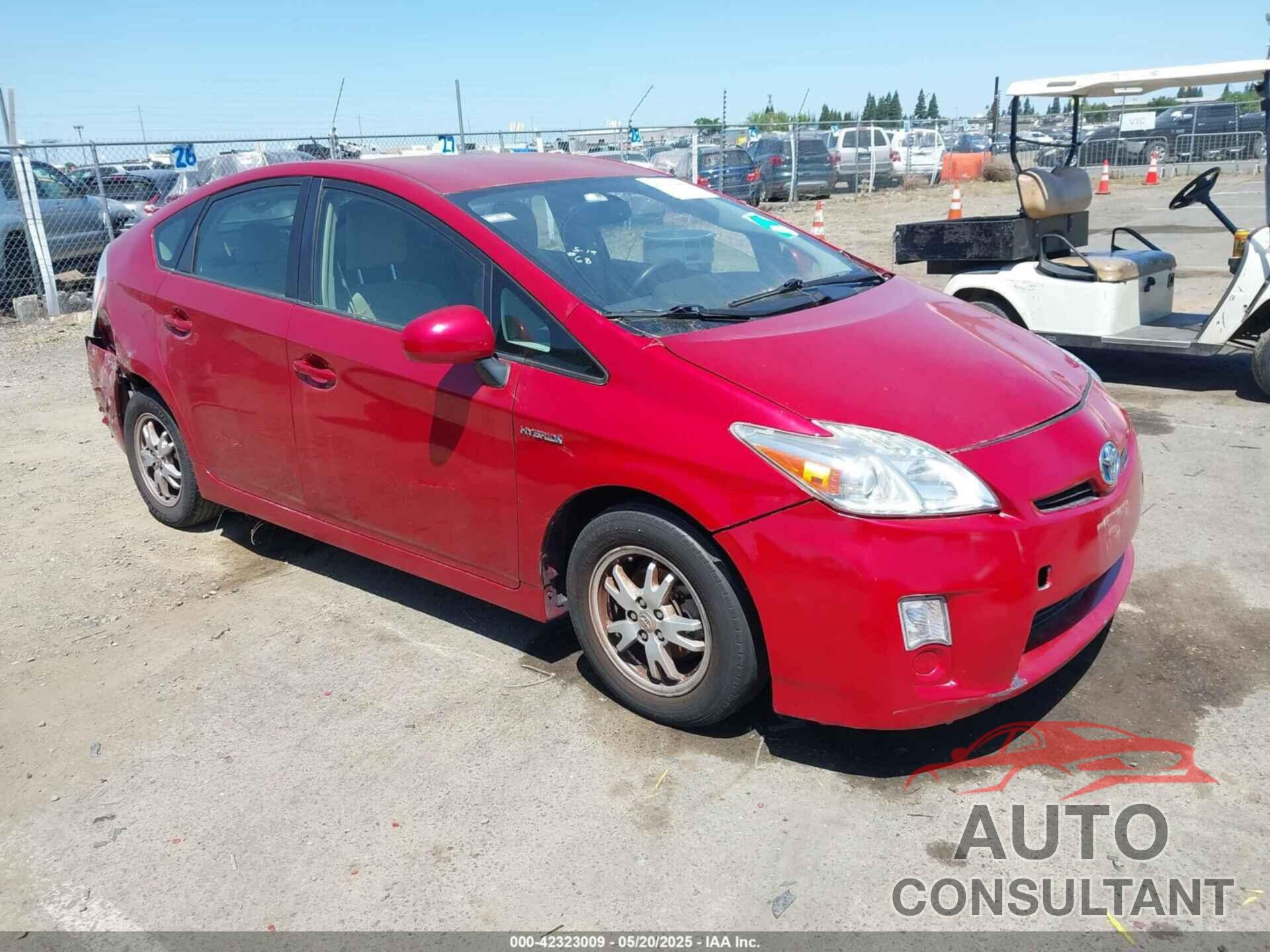 TOYOTA PRIUS 2010 - JTDKN3DU1A0097526