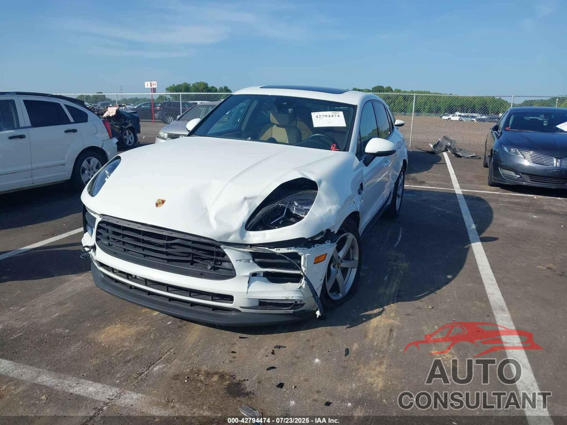 PORSCHE MACAN 2019 - WP1AA2A56KLB07254