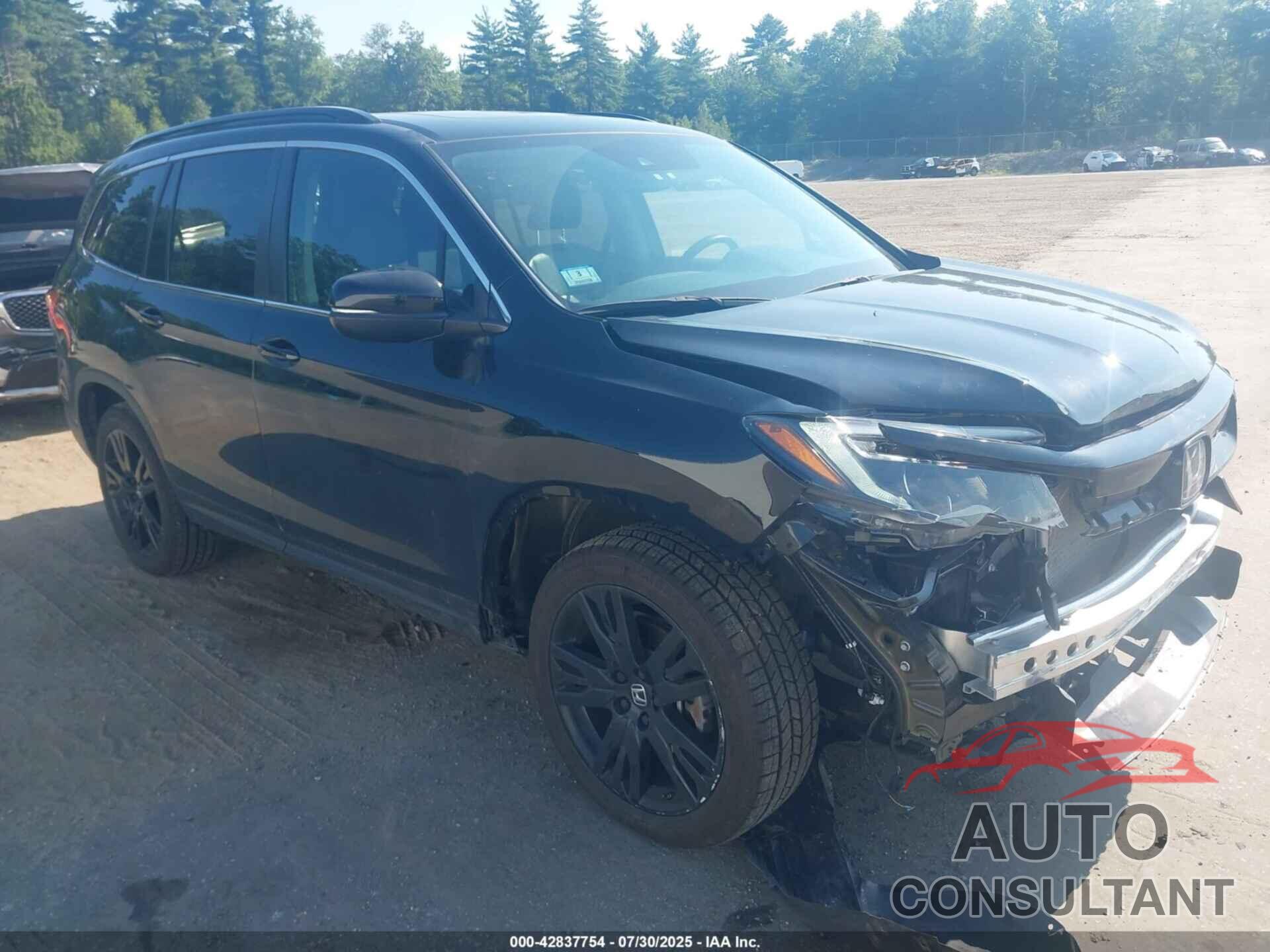 HONDA PILOT 2022 - 5FNYF6H28NB077461