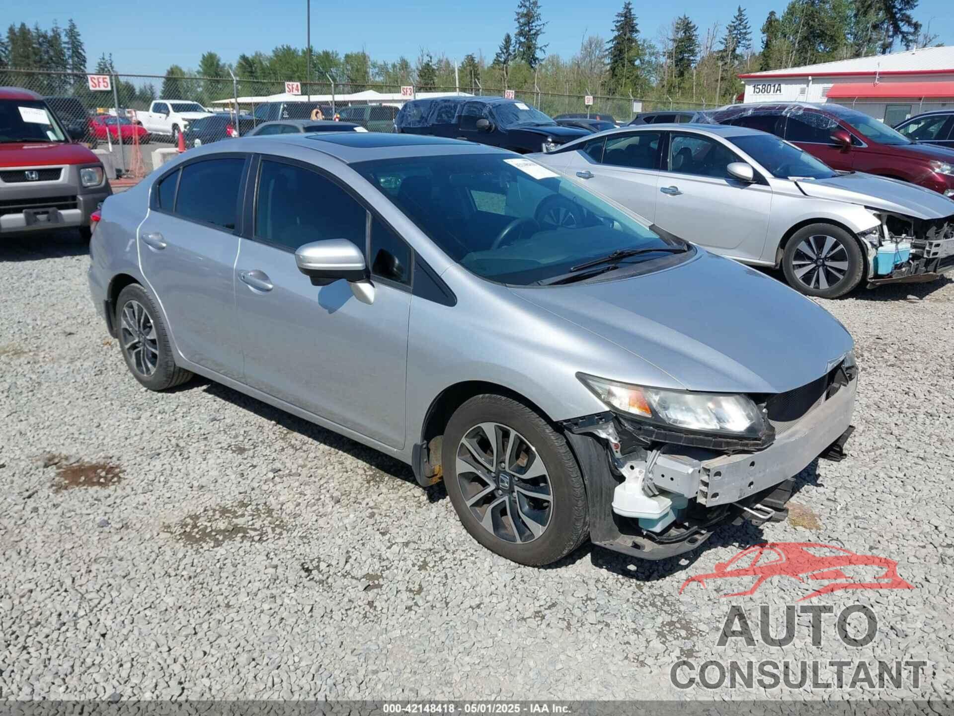 HONDA CIVIC 2015 - 19XFB2F80FE108289