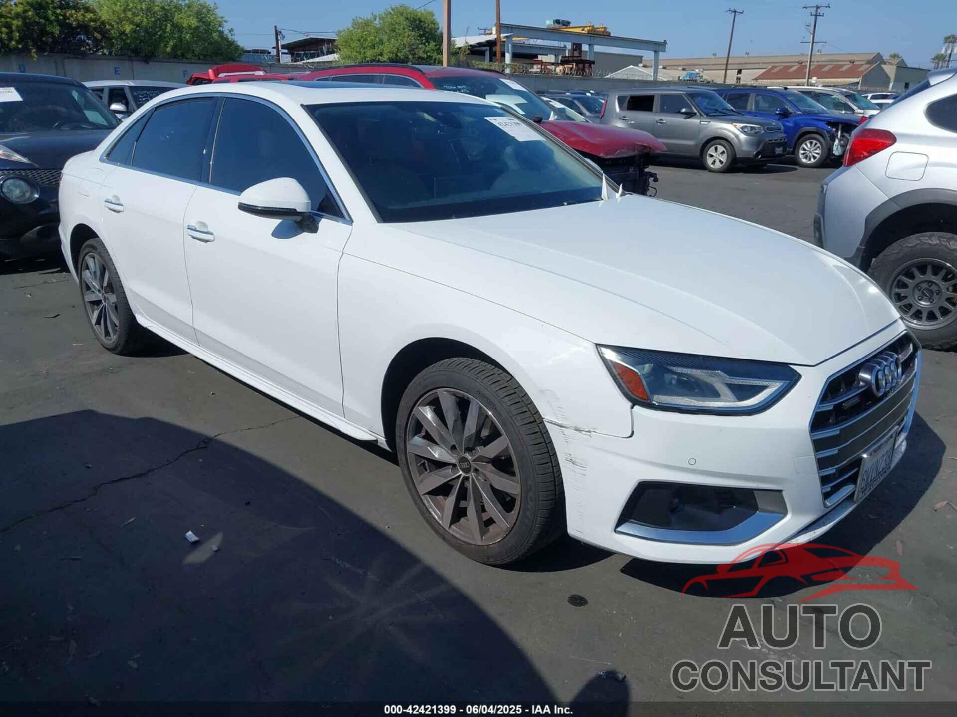 AUDI A4 2021 - WAUABAF46MA066001