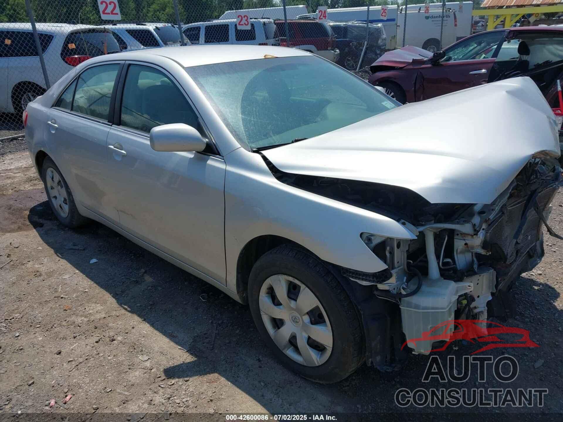 TOYOTA CAMRY 2009 - 4T4BE46K89R065809