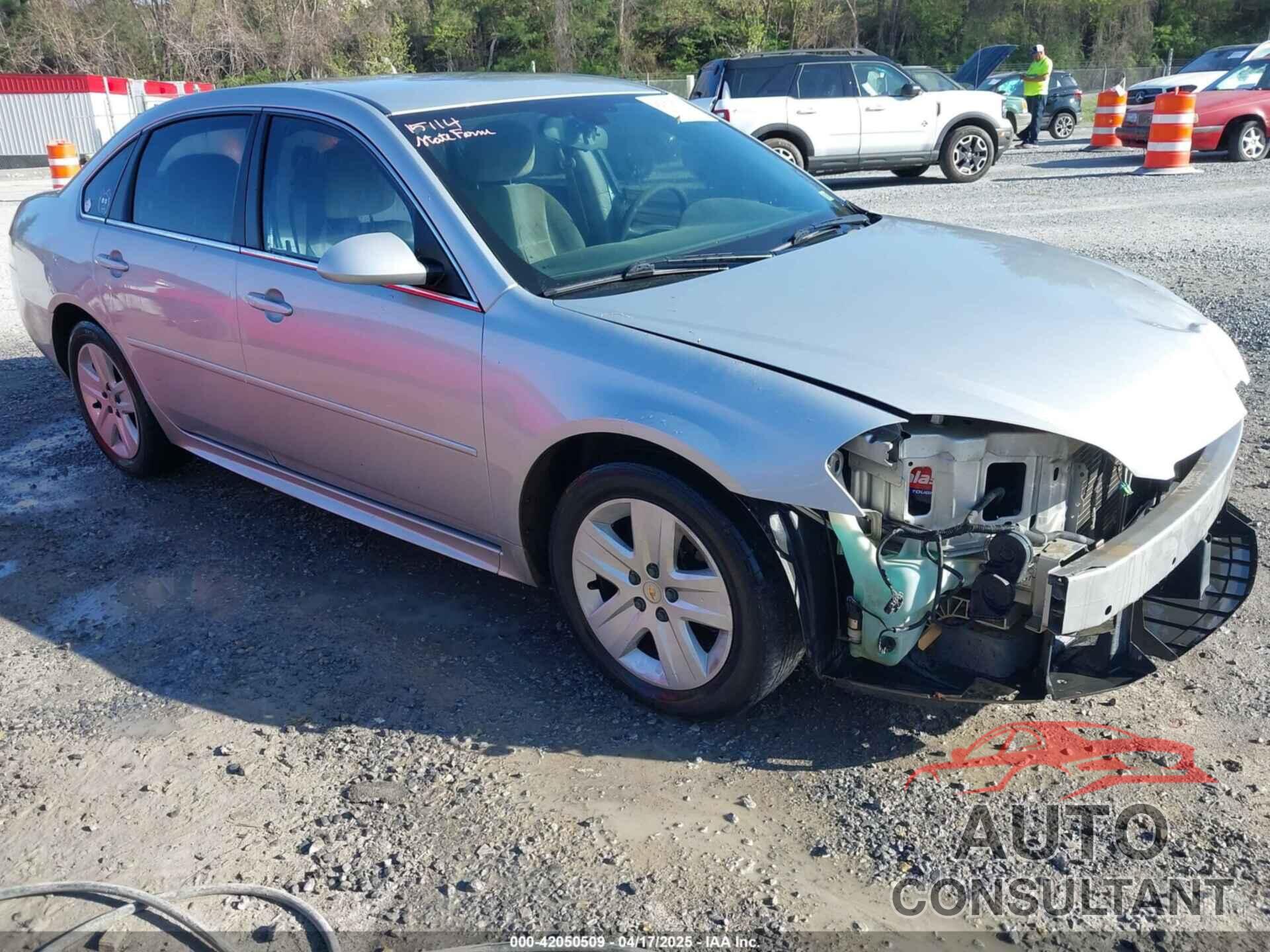 CHEVROLET IMPALA 2011 - 2G1WF5EK3B1200399