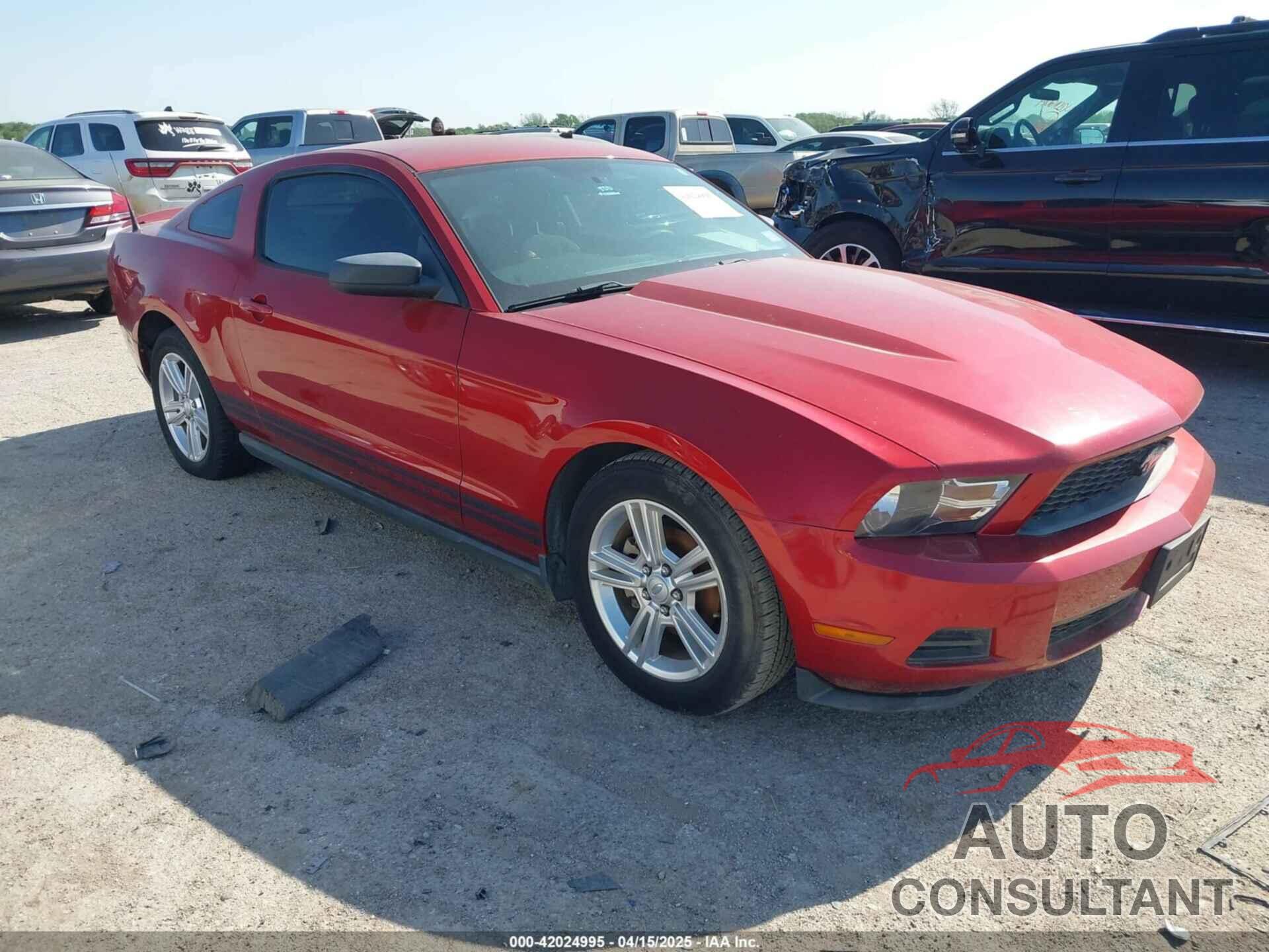 FORD MUSTANG 2010 - 1ZVBP8AN3A5170819