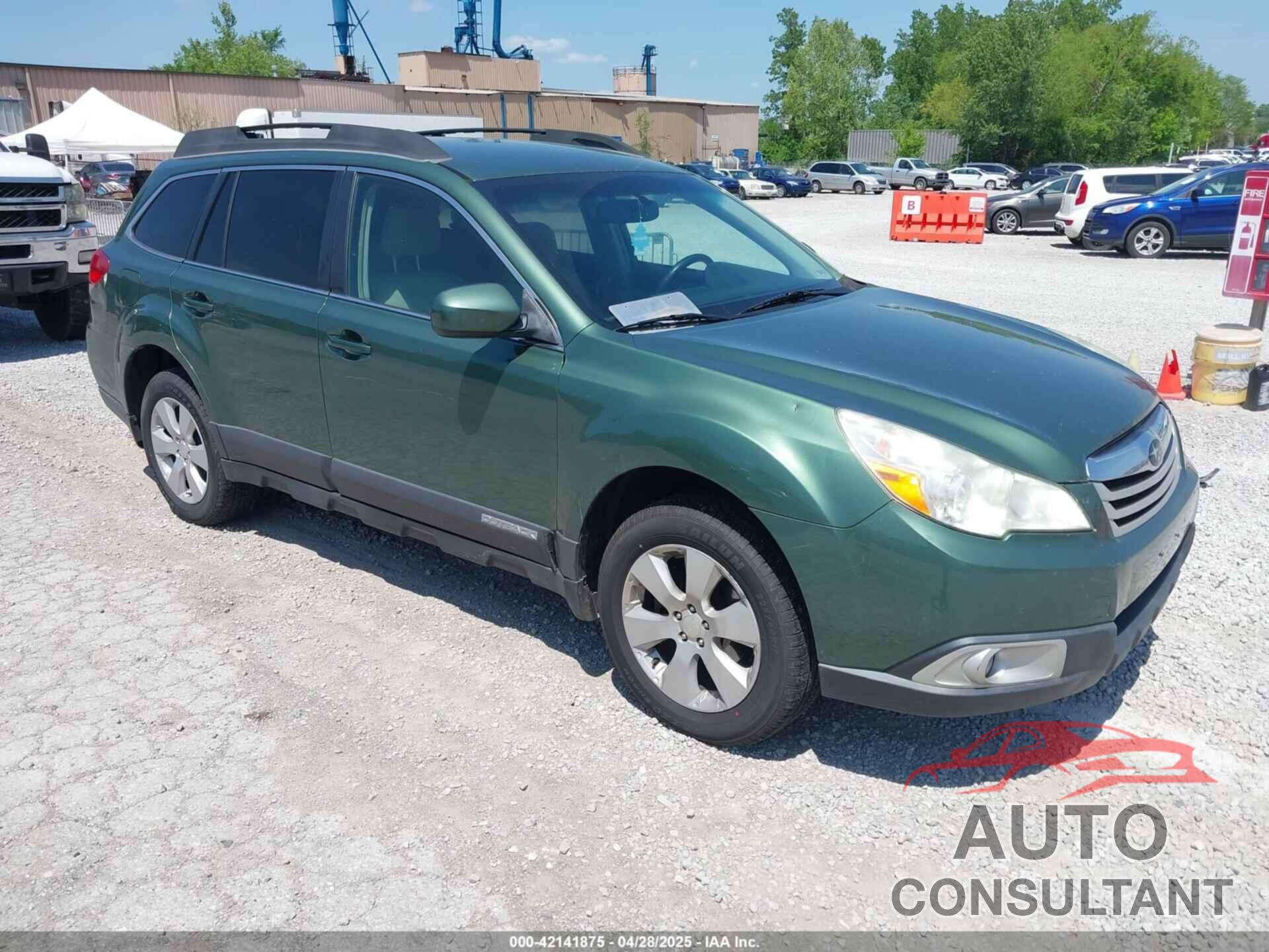 SUBARU OUTBACK 2011 - 4S4BRCCC8B3374875