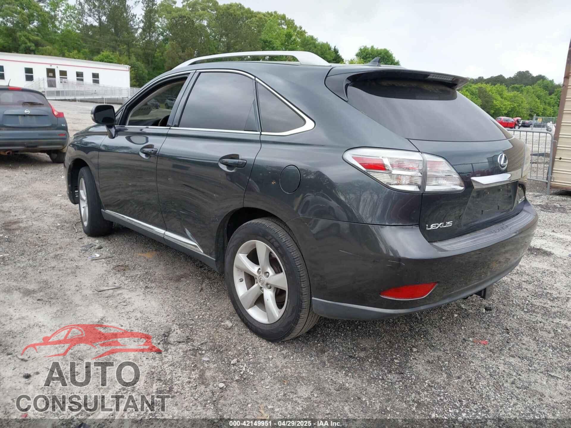LEXUS RX 2010 - 2T2BK1BA4AC060154