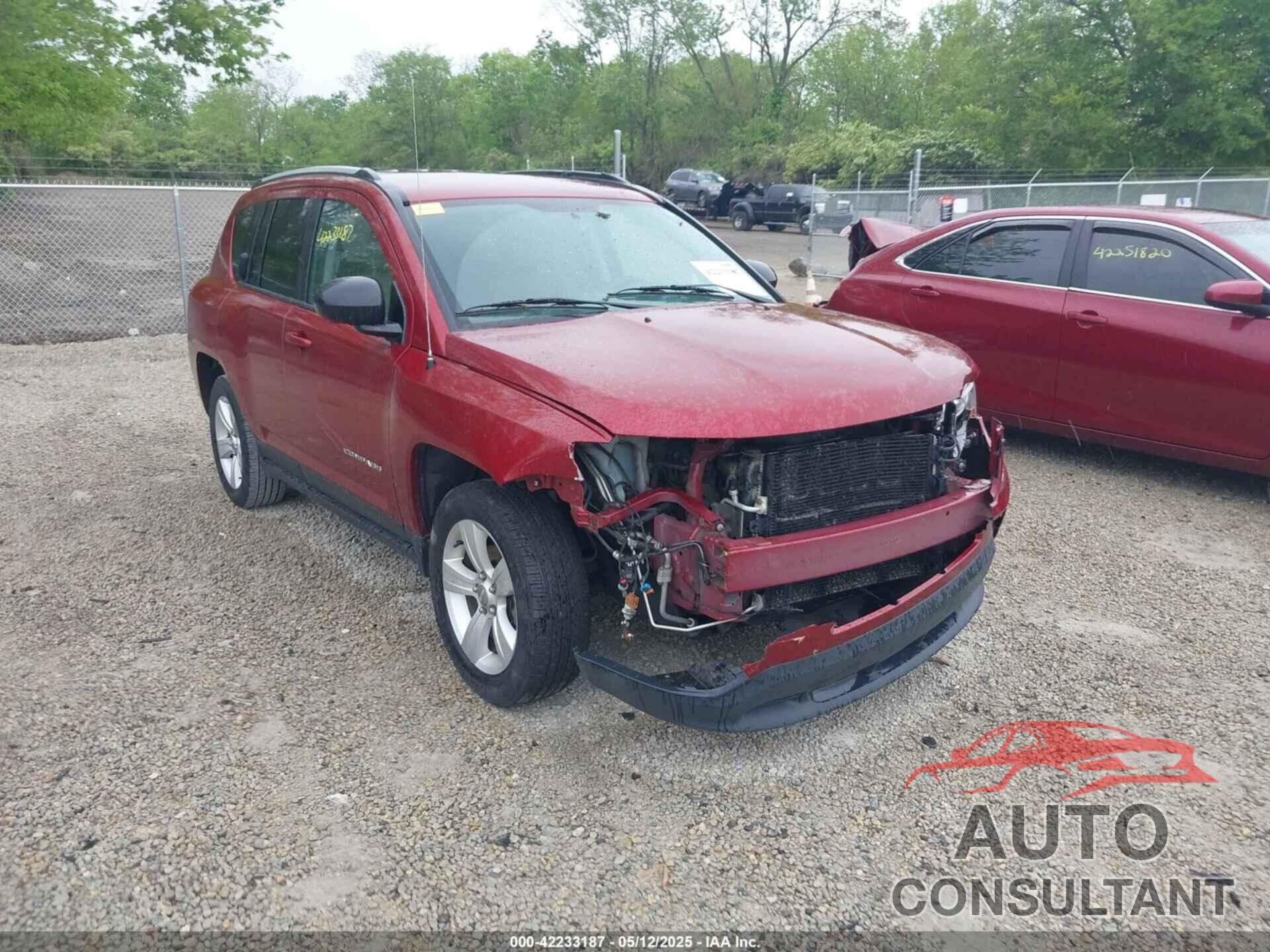 JEEP COMPASS 2017 - 1C4NJCBA9HD148078