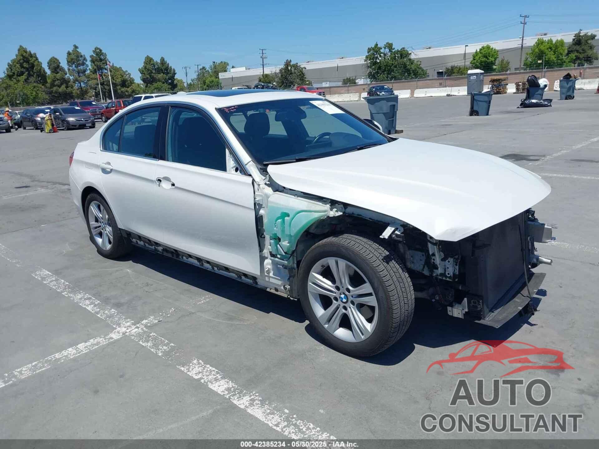 BMW 330I 2017 - WBA8B9G3XHNU52129