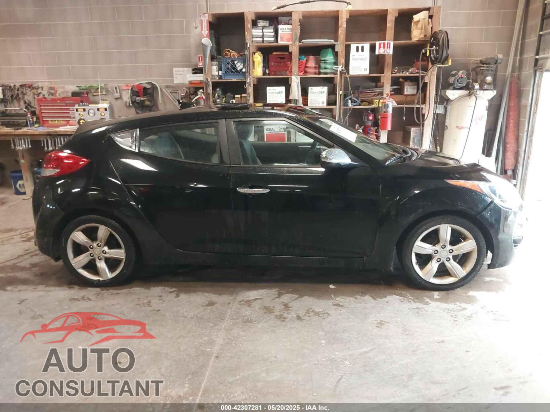 HYUNDAI VELOSTER 2012 - KMHTC6AD3CU020230