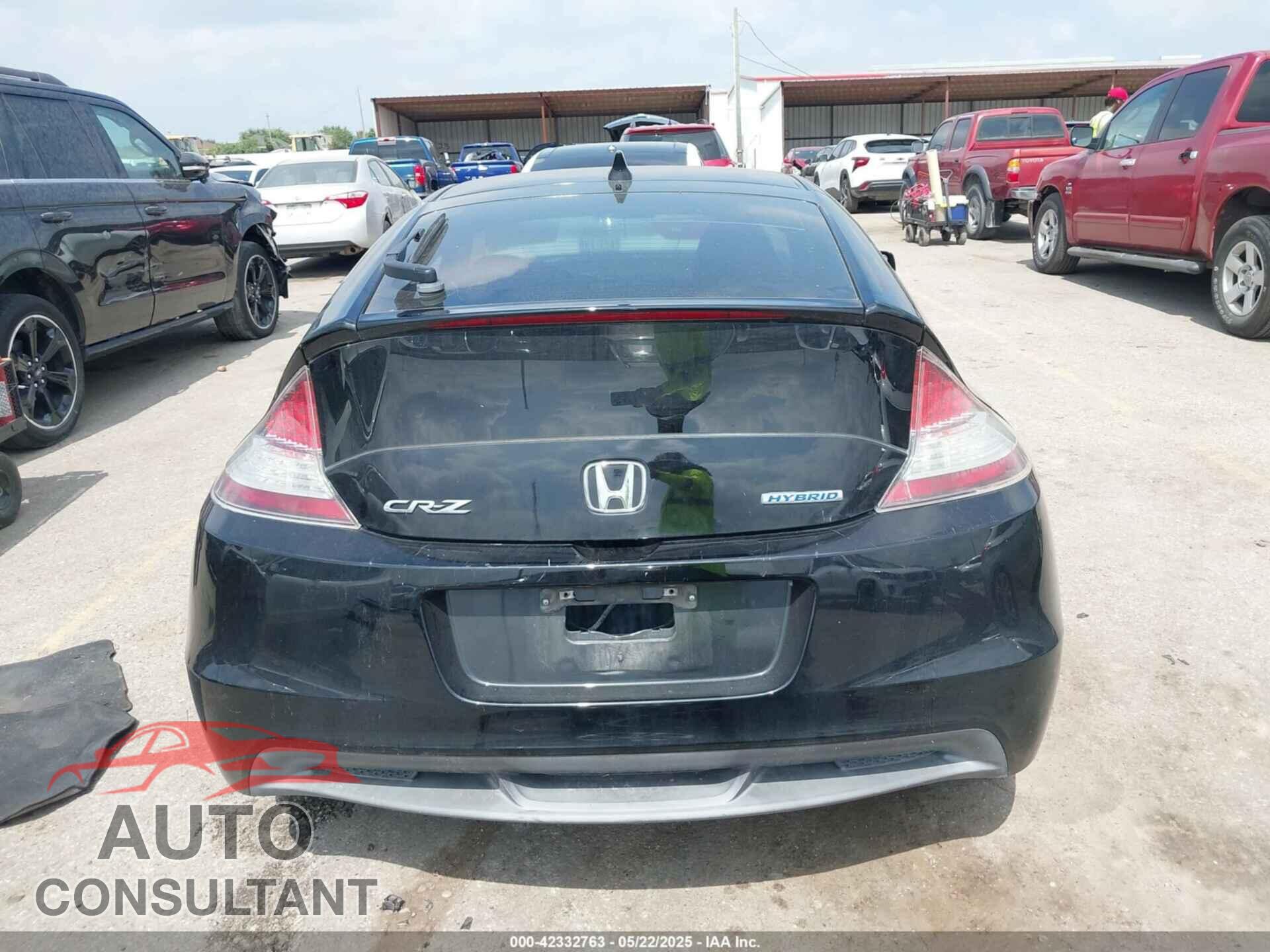 HONDA CR-Z 2012 - JHMZF1D68CS005562