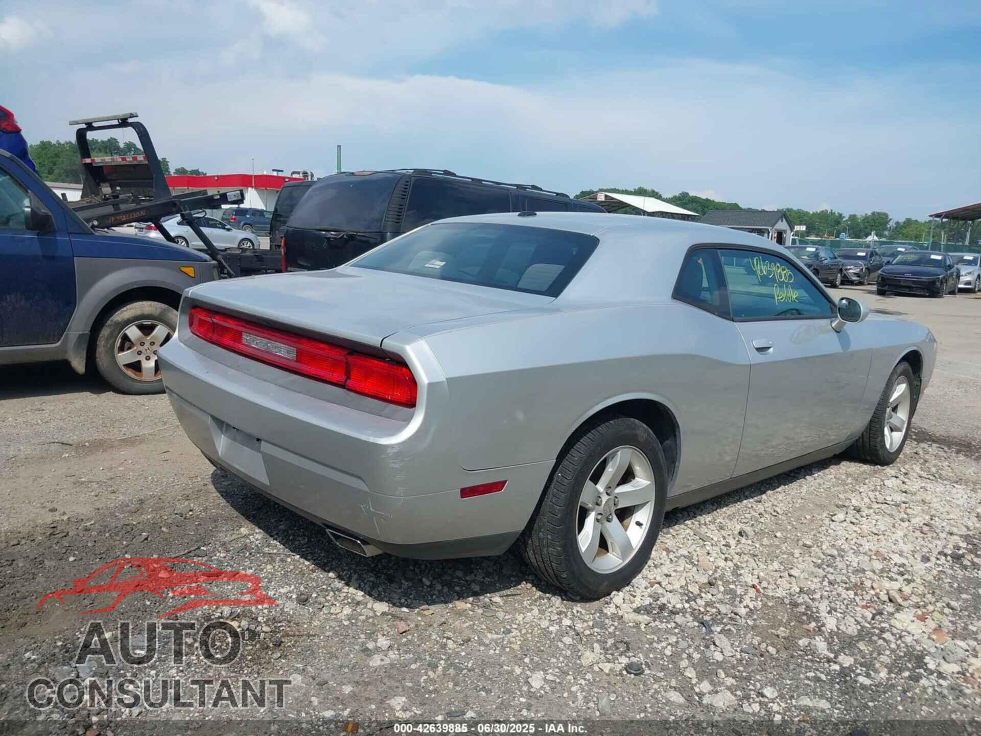 DODGE CHALLENGER 2012 - 2C3CDYAG0CH232212